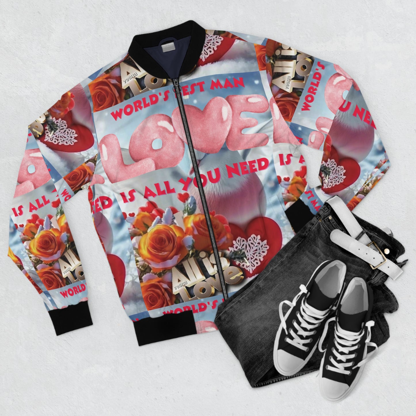 Celion Fashion World's Men's Bomber Jacket (AOP).