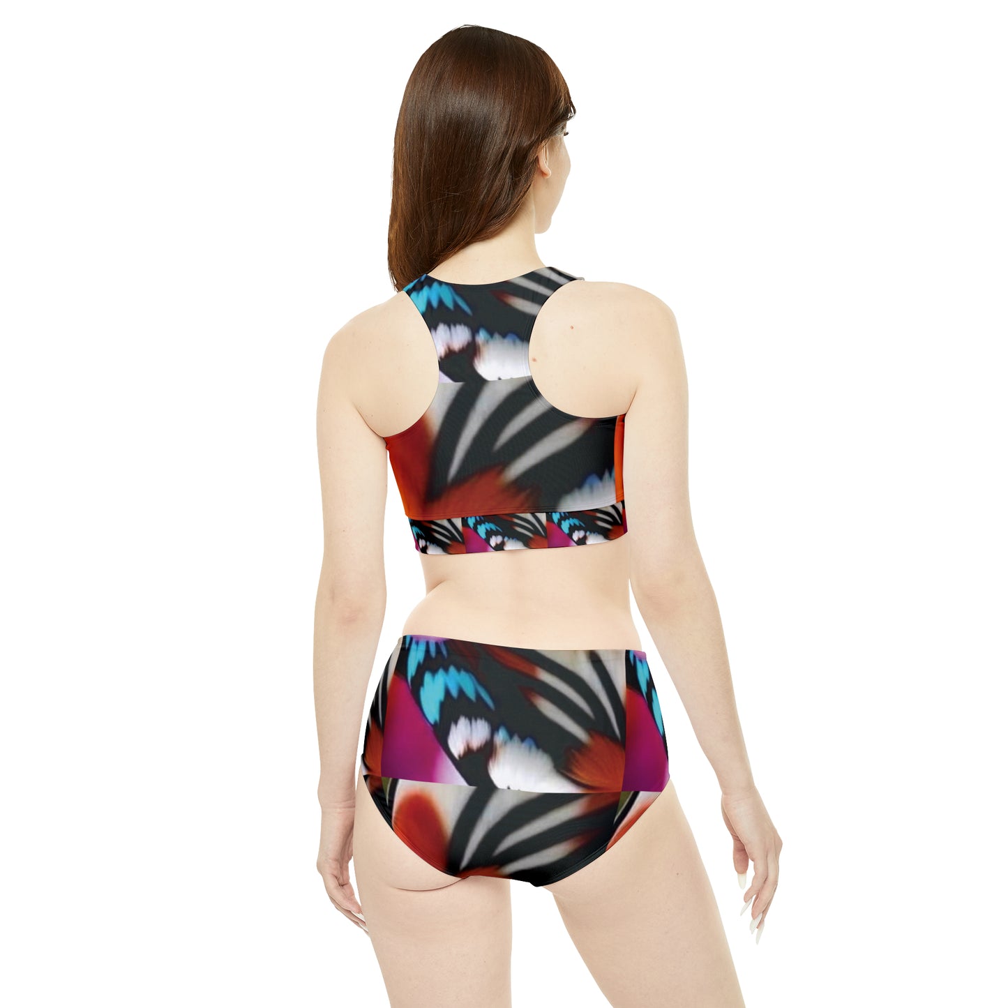 Celion Fashion World's Sporty Bikini Set (AOP).