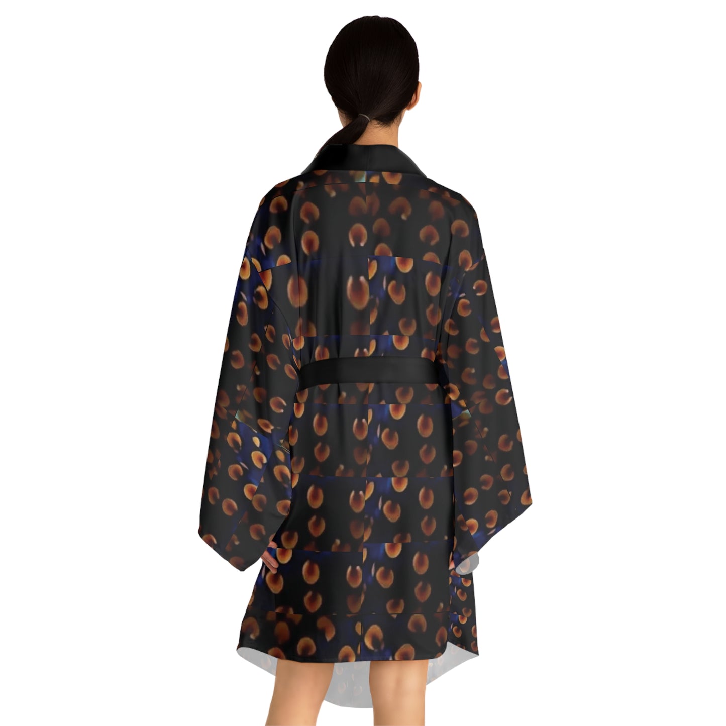 Celion Fashion World's Long Sleeve Kimono Robe (AOP).