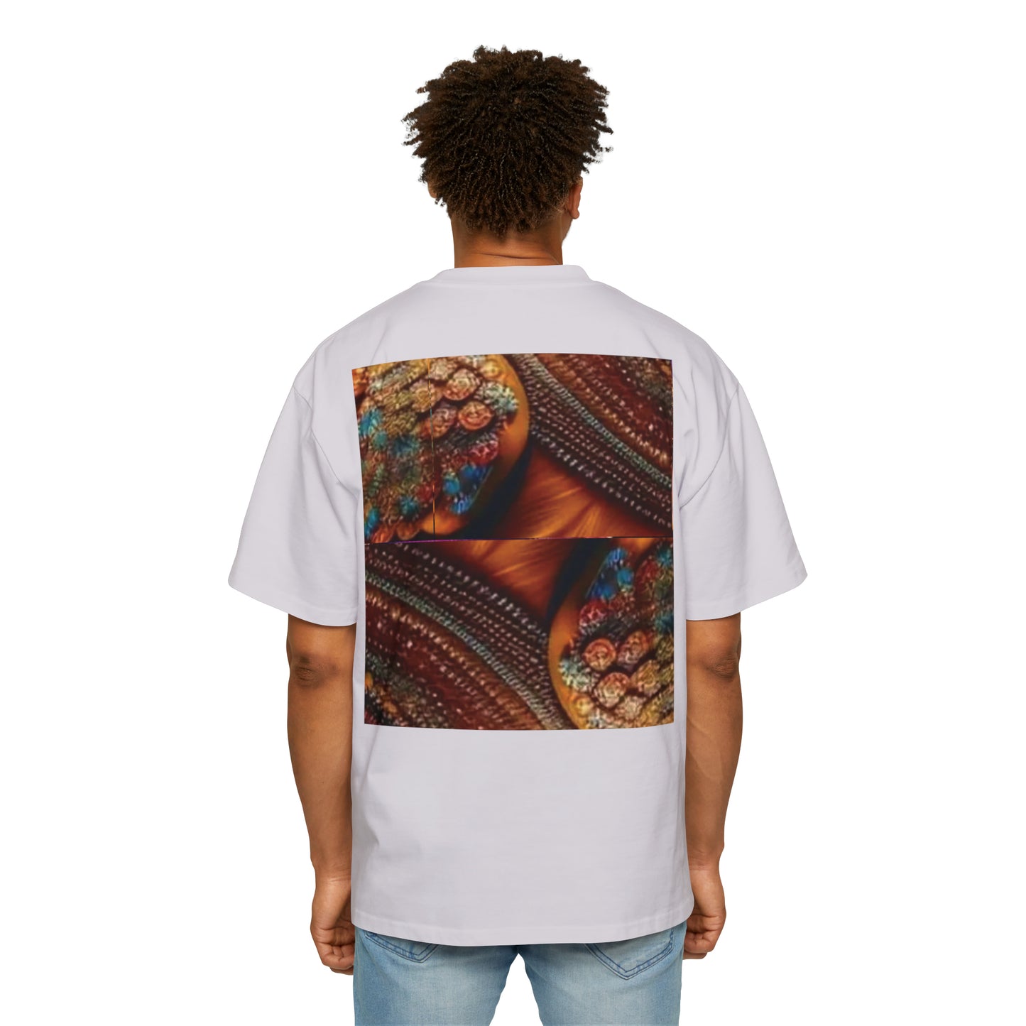 Celion Fashion World's Men's Heavy Oversized Tee.