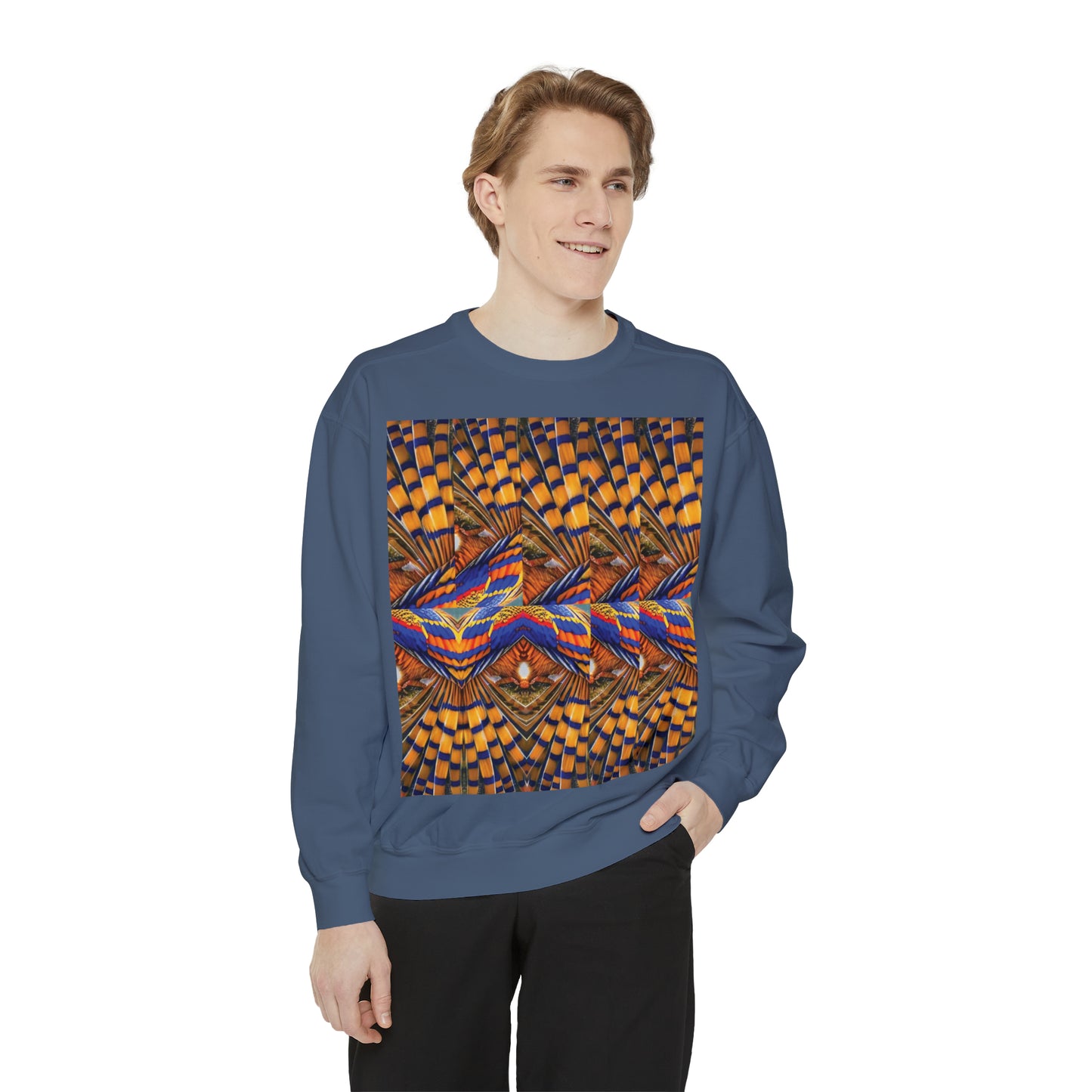 Celion Fashion World's Unisex Garment-Dyed Sweatshirt.