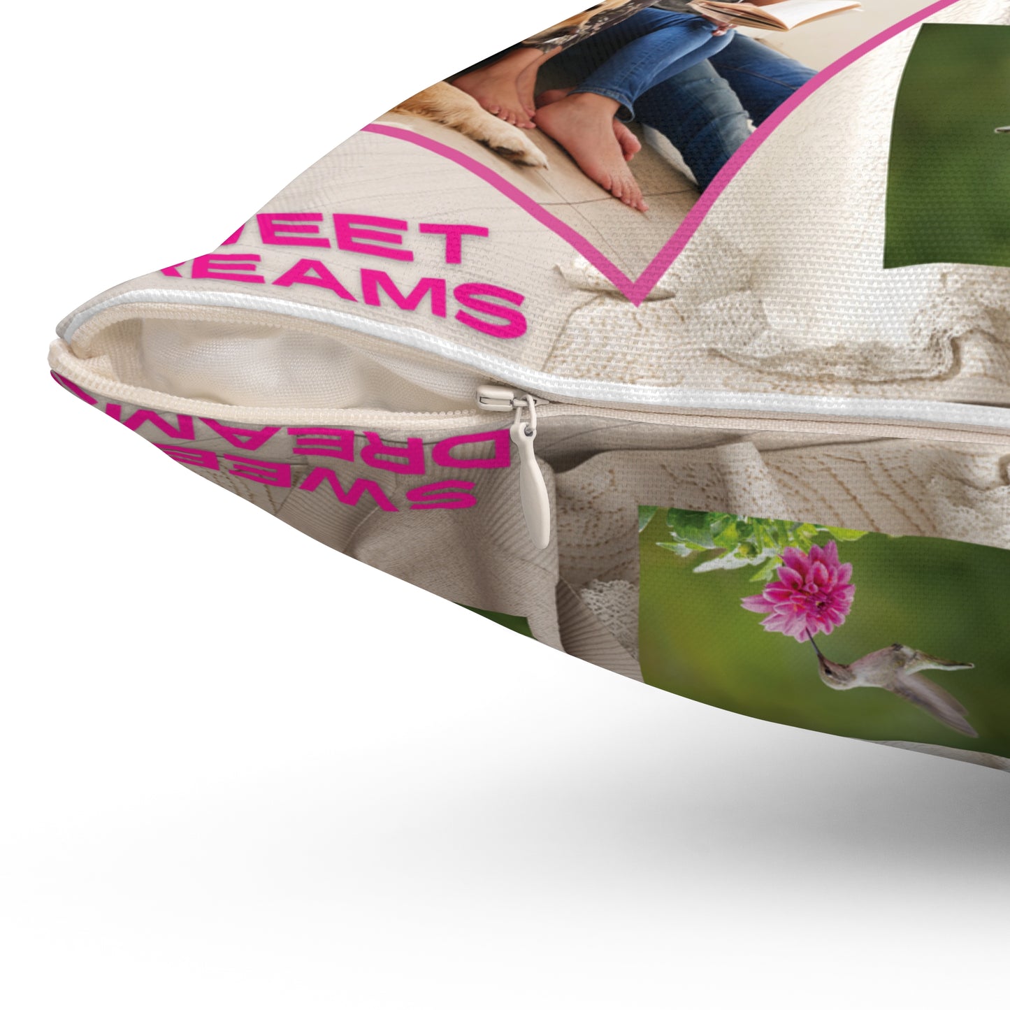 Celion Fashion World Spun Polyester Square Pillows.