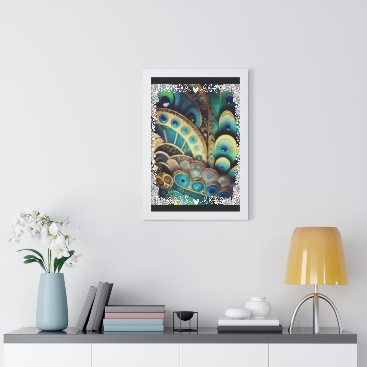 Celion Fashion World's Framed Vertical Poster.