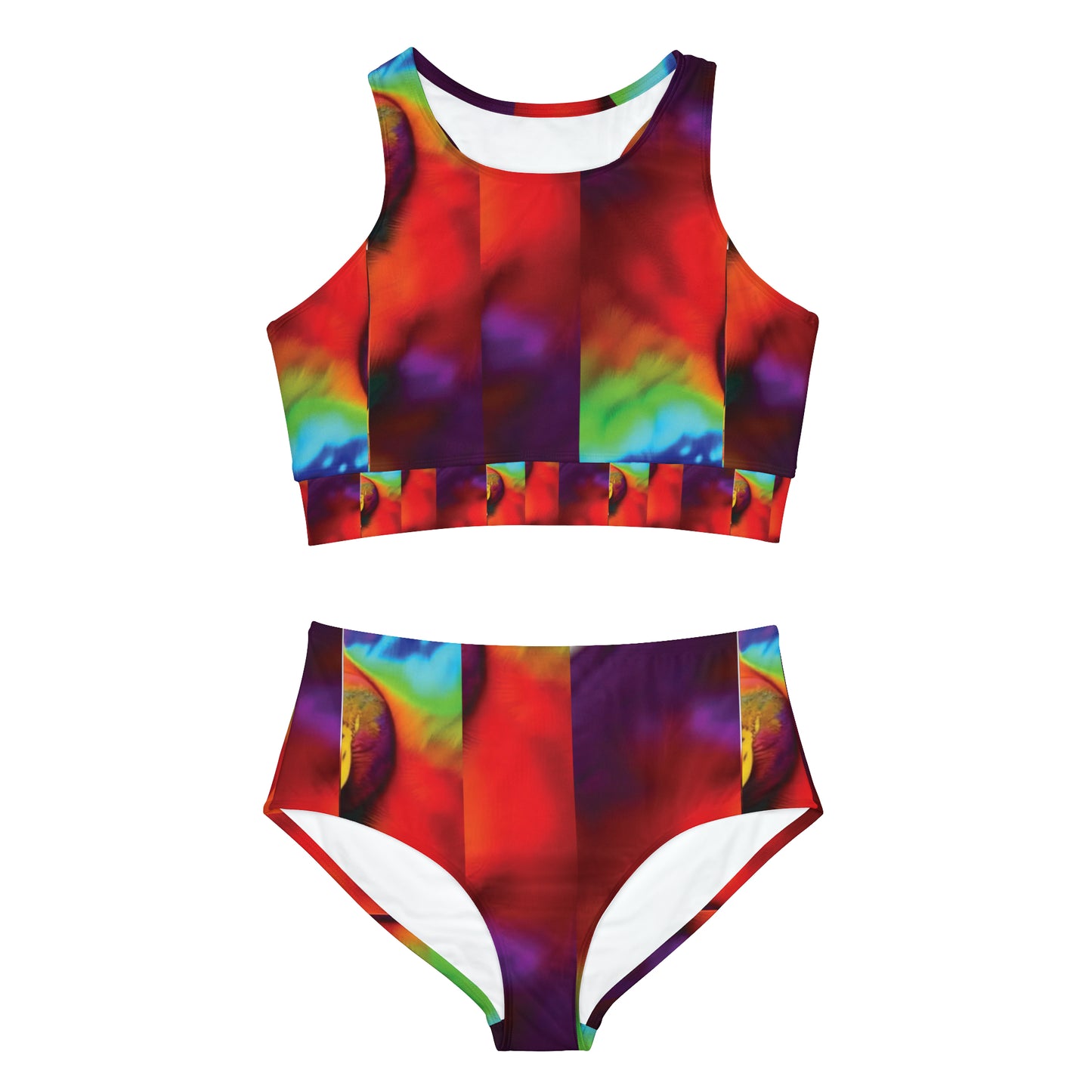 Celion Fashion World's Sporty Bikini Set (AOP).