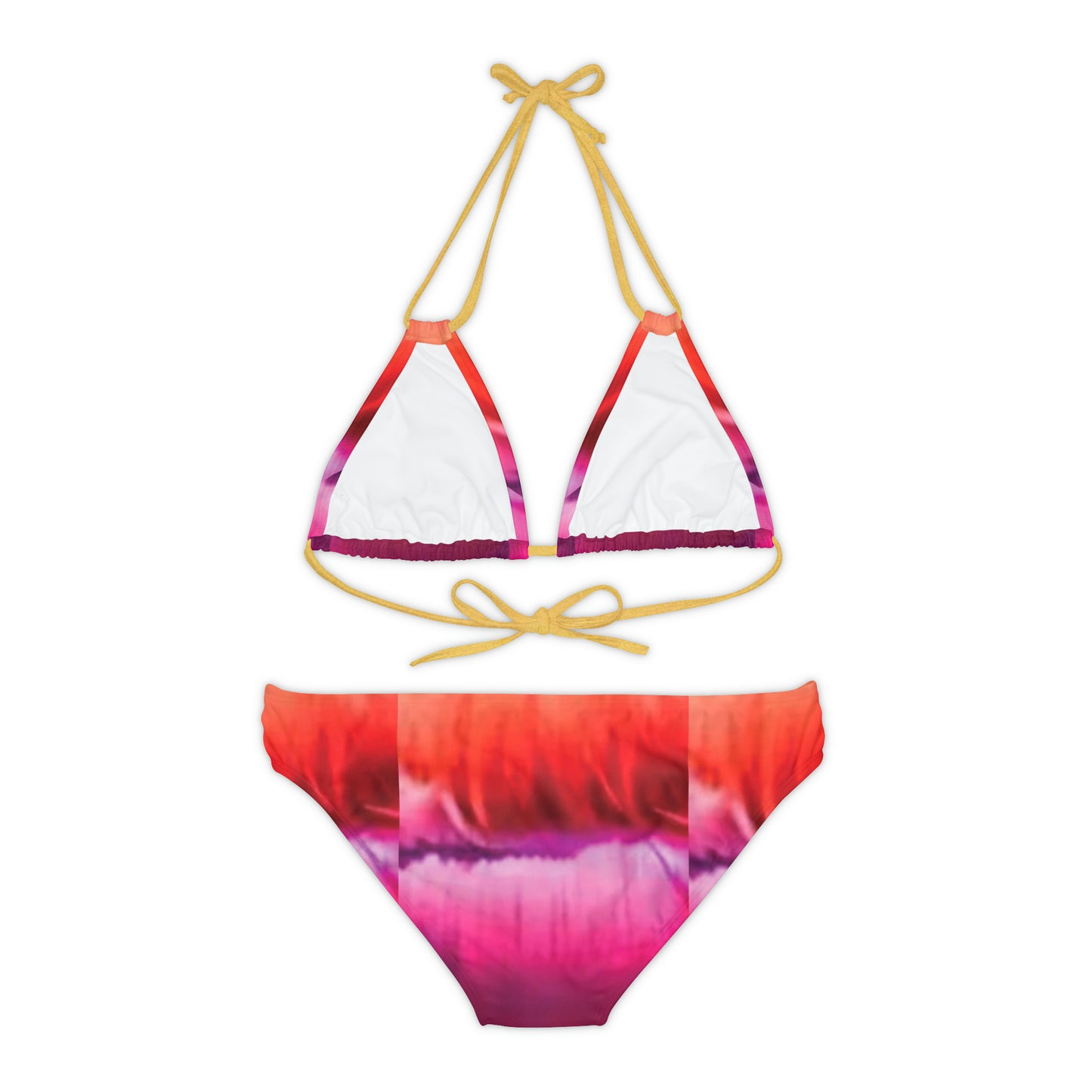 Celion Fashion World's Strappy Bikini Set (AOP).