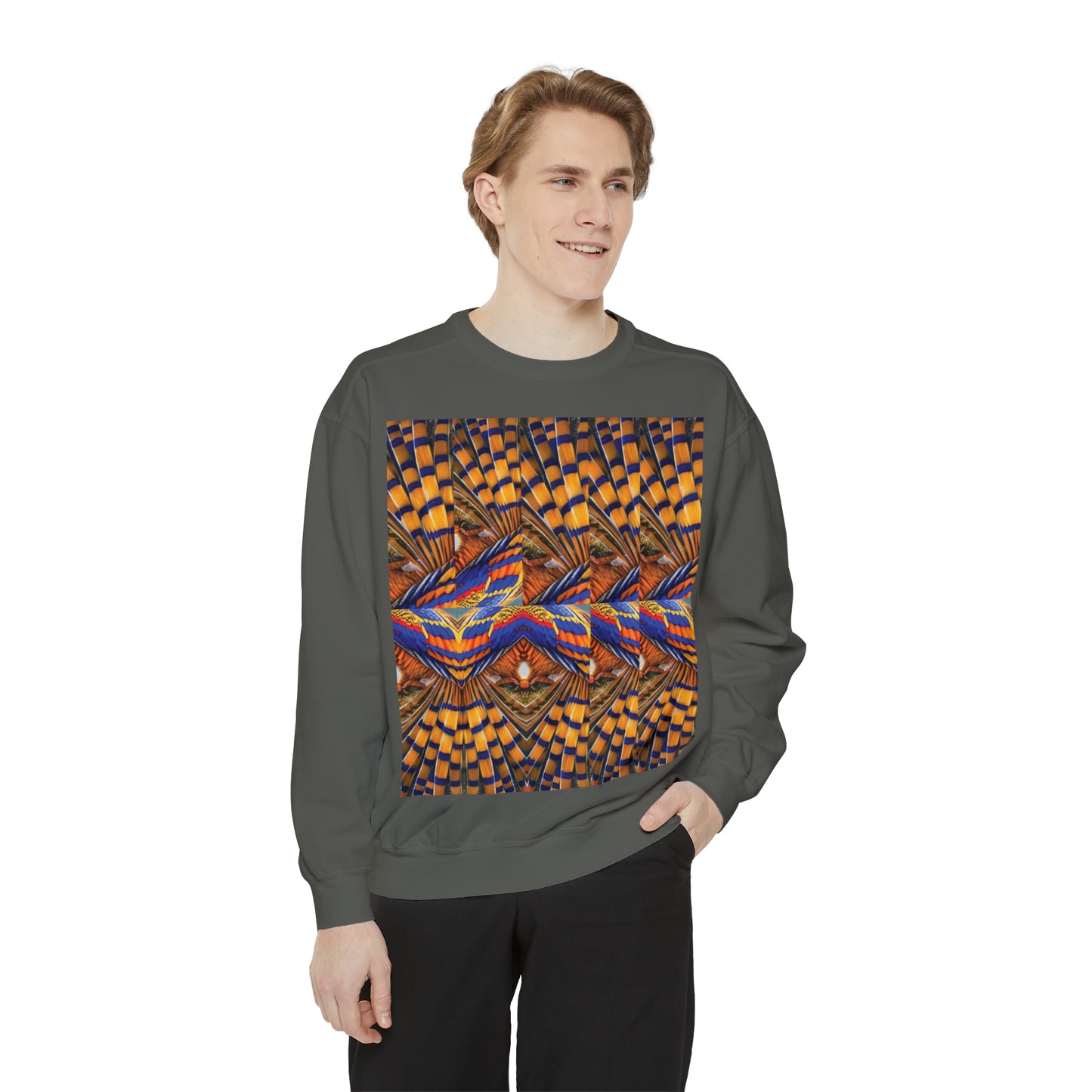 Celion Fashion World's Unisex Garment-Dyed Sweatshirt.