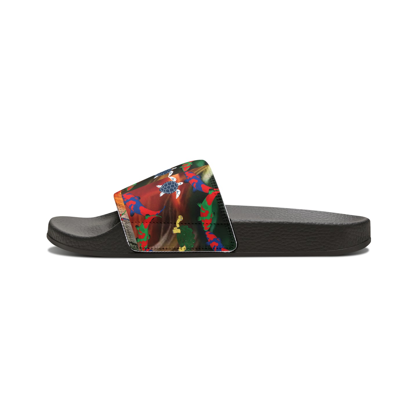 Women's PU Slide Sandals by Celion Fashion World.