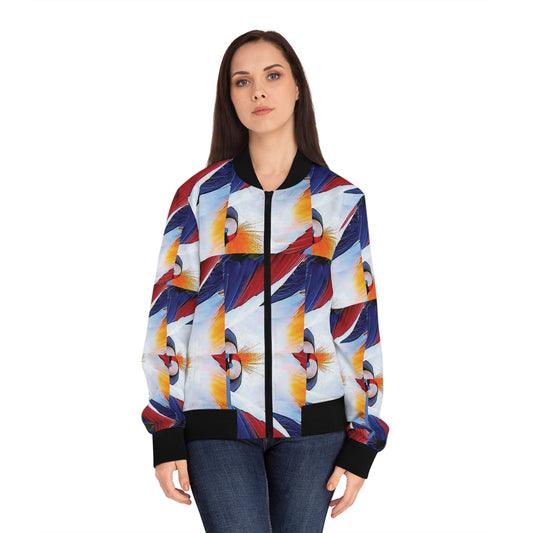 Celion Fashion World's Women's Bomber Jacket (AOP).