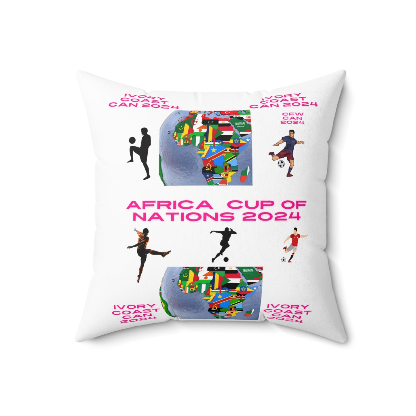 Celion Fashion World high quality sports. CAN 24 Spun Polyester Square Pillows