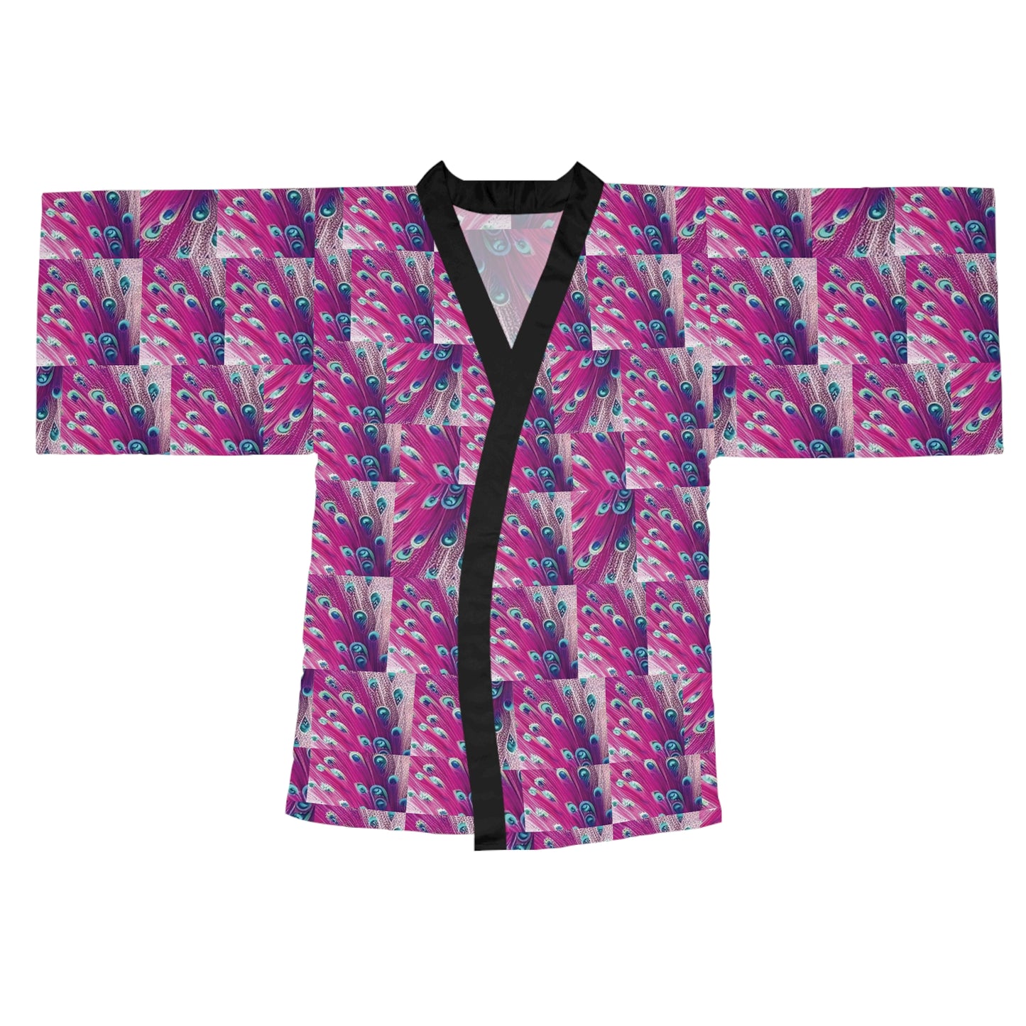 Celion Fashion World's Long Sleeve Kimono Robe (AOP).