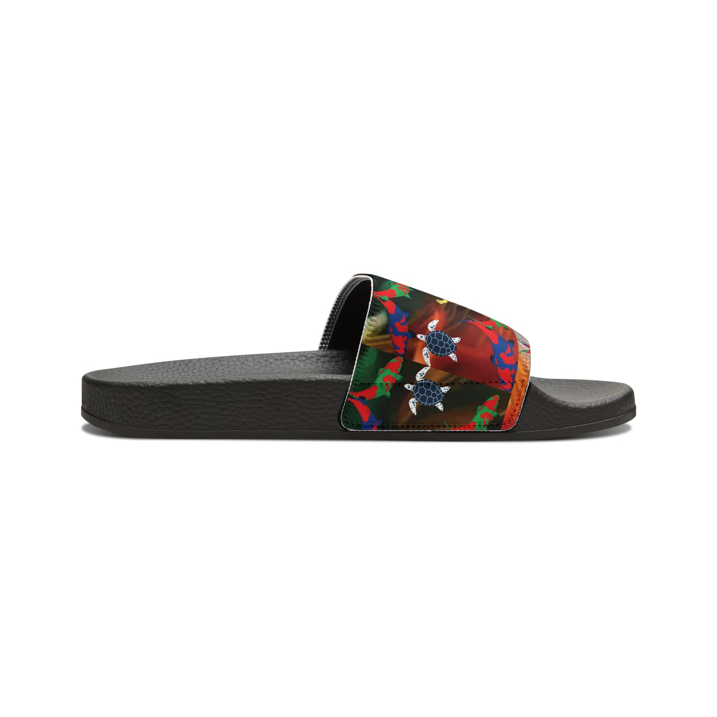 Women's PU Slide Sandals by Celion Fashion World.