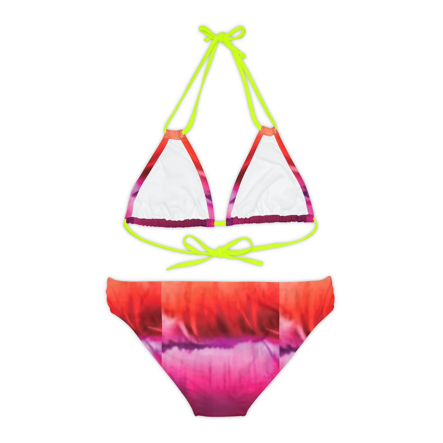 Celion Fashion World's Strappy Bikini Set (AOP).