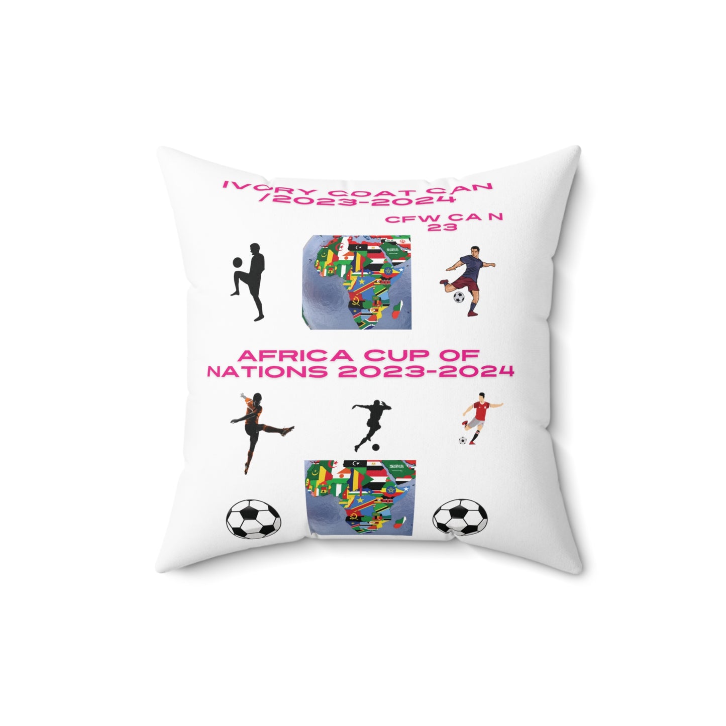 Celion Fashion World high quality sports. CAN 2023-2024, Spun Polyester Square Pillows.