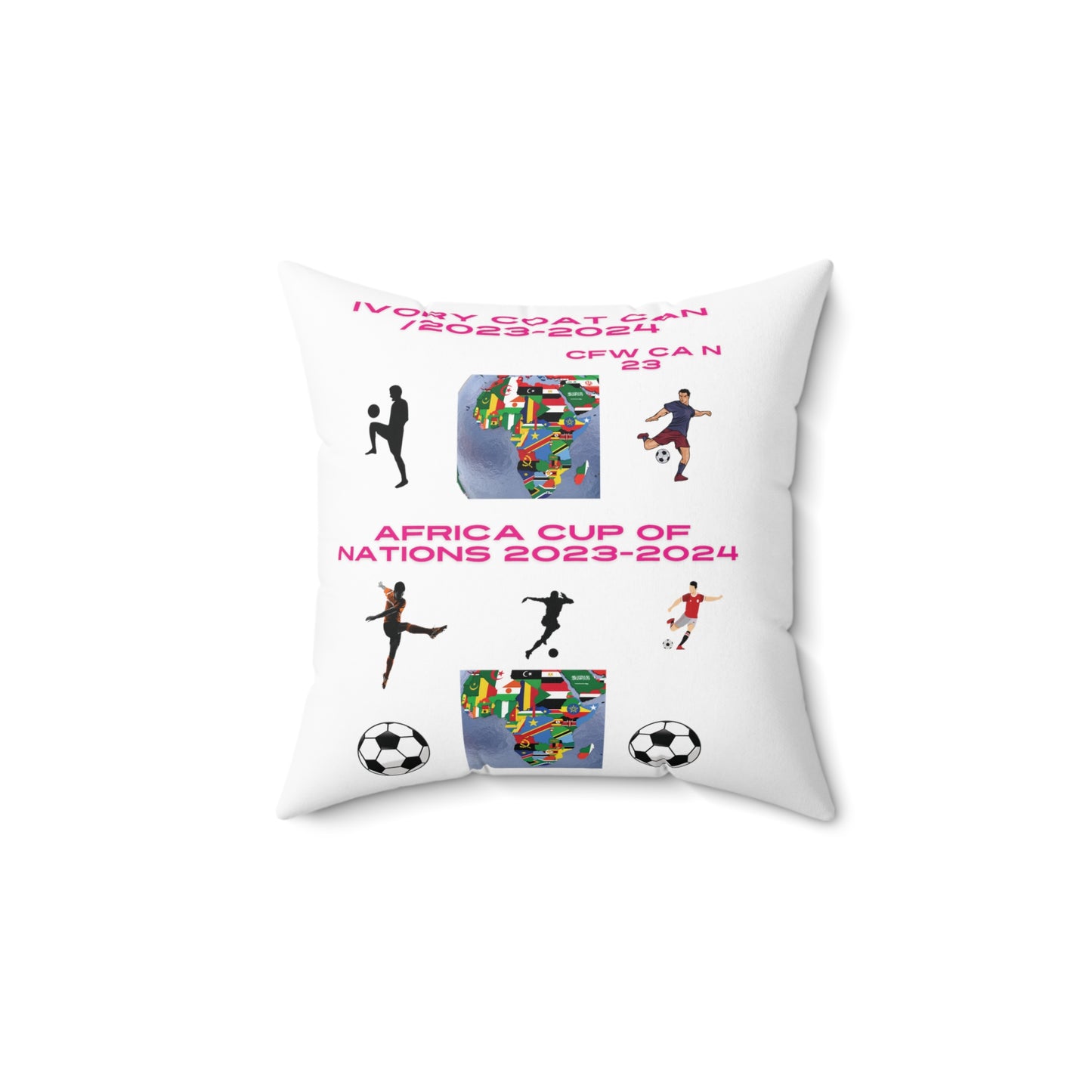Celion Fashion World high quality sports. CAN 2023-2024, Spun Polyester Square Pillows.