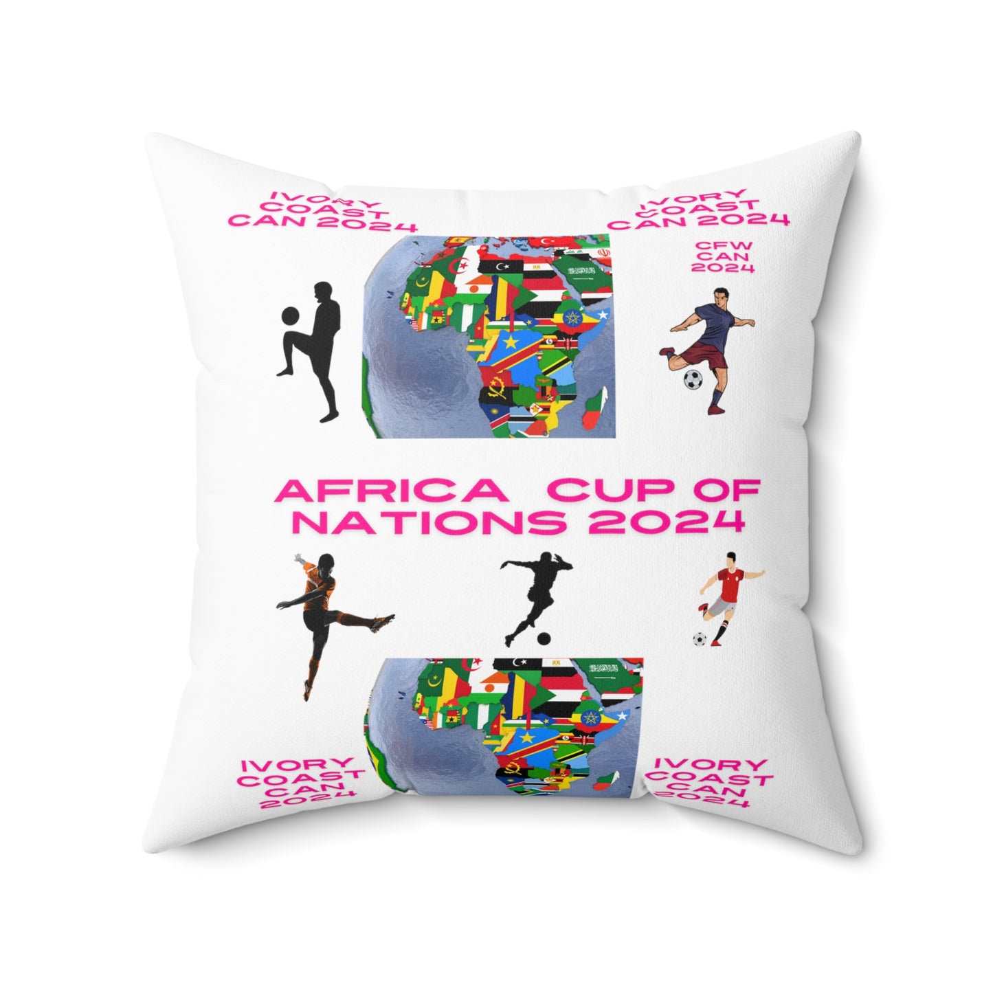 Celion Fashion World high quality sports. CAN 24 Spun Polyester Square Pillows