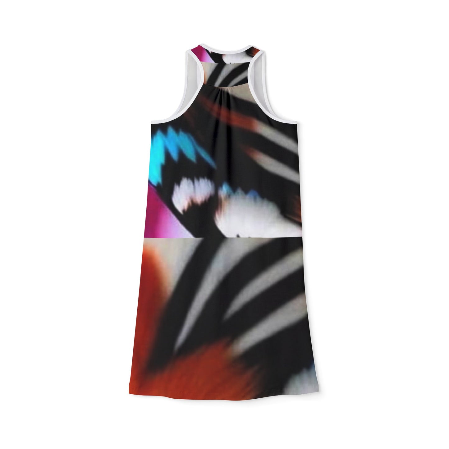 Celion Fashion World Women's Racerback Dress (AOP), Fiance, girls, Wife, bride, Valentine, Birthday, Bridesmaids, Christmas, Wedding Gift.