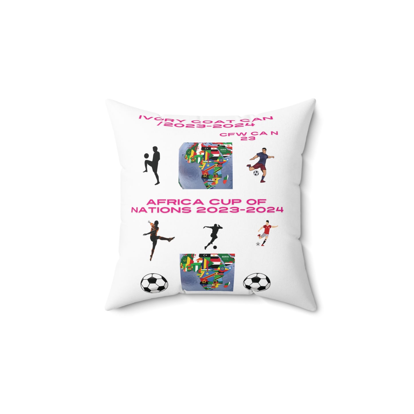 Celion Fashion World high quality sports. CAN 2023-2024, Spun Polyester Square Pillows.