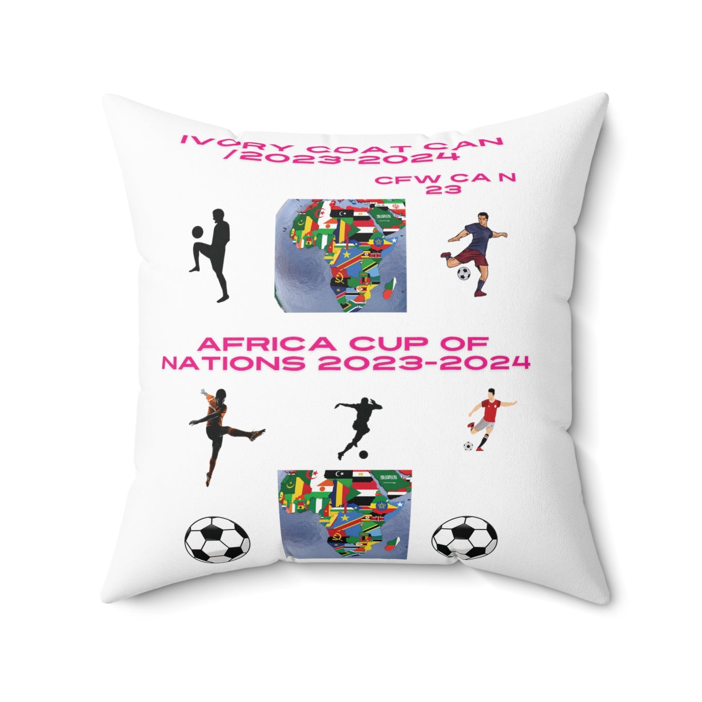 Celion Fashion World high quality sports. CAN 2023-2024, Spun Polyester Square Pillows.