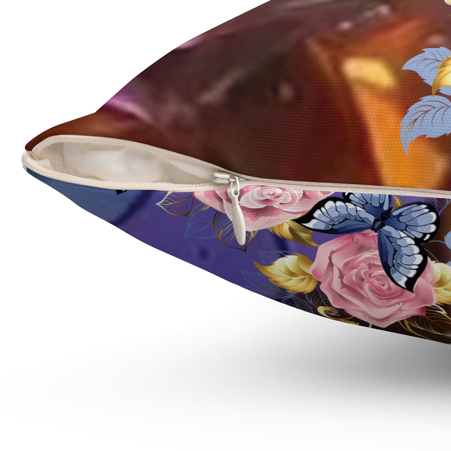 Celion Fashion World's Spun Polyester Square Pillow.