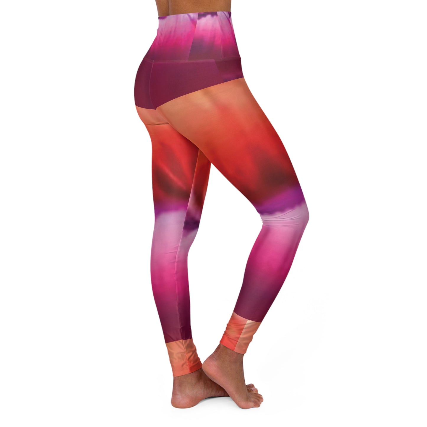 Celion Fashion World's High Waisted Yoga Leggings (AOP).