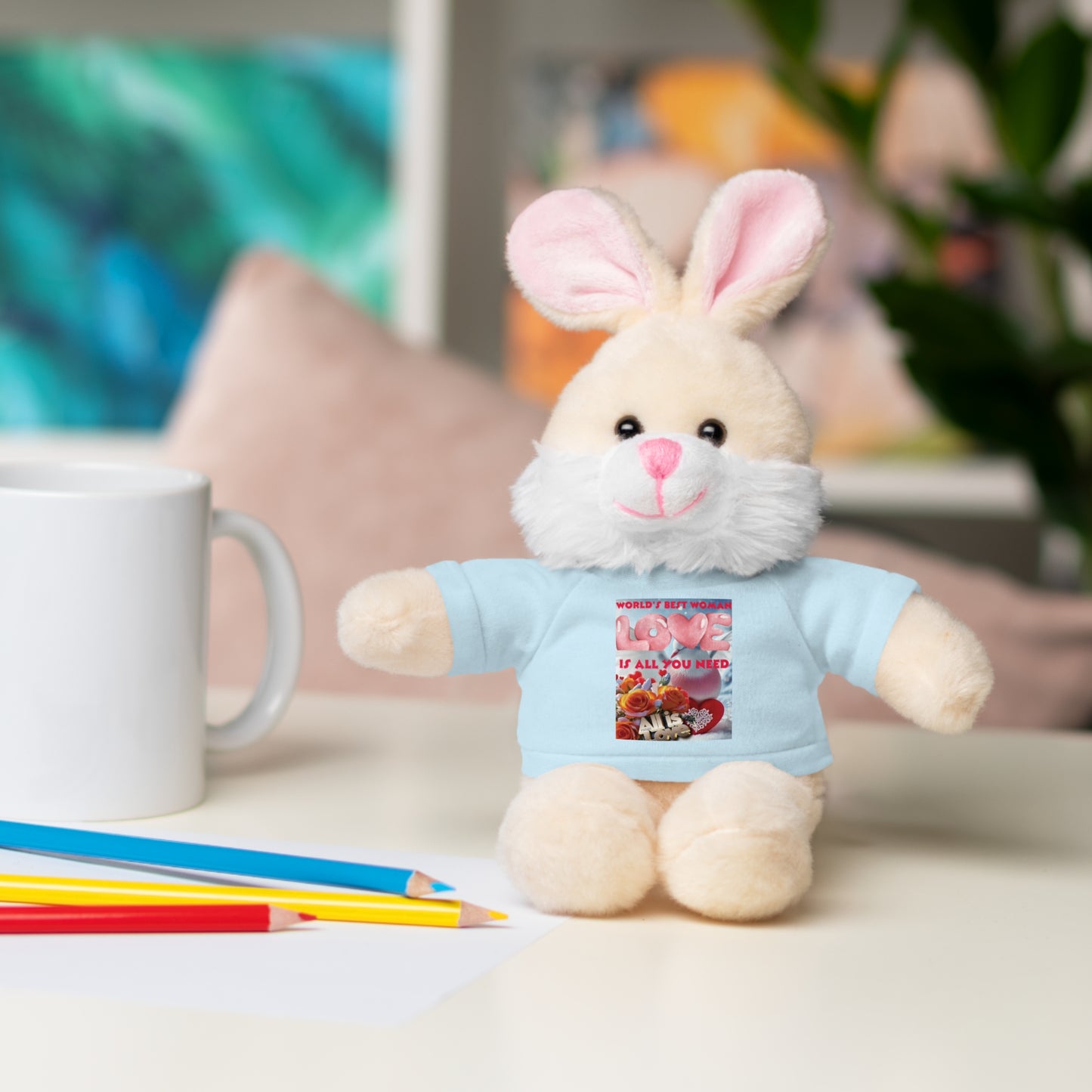 Celion Fashion World's Stuffed Animals with Tee.