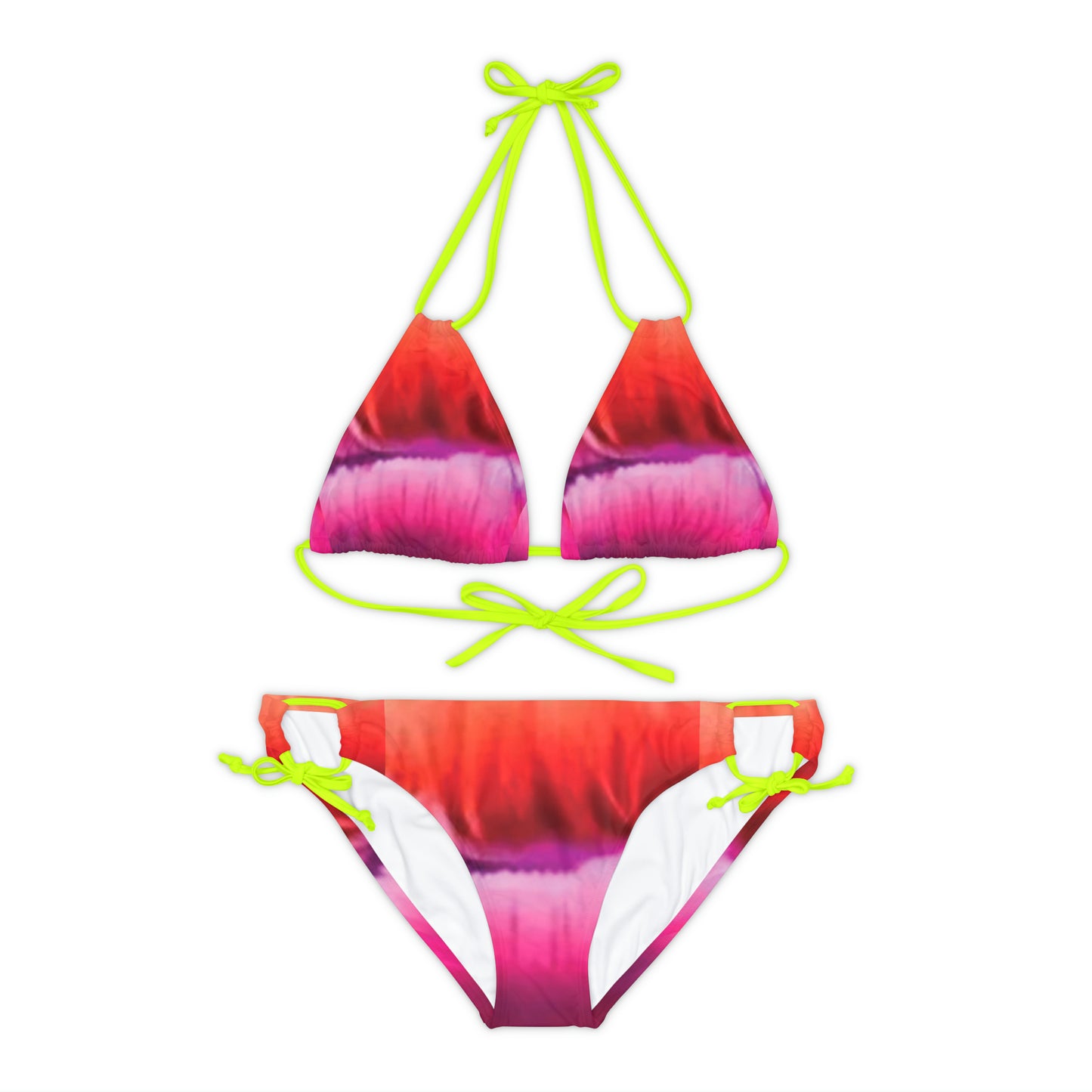 Celion Fashion World's Strappy Bikini Set (AOP).