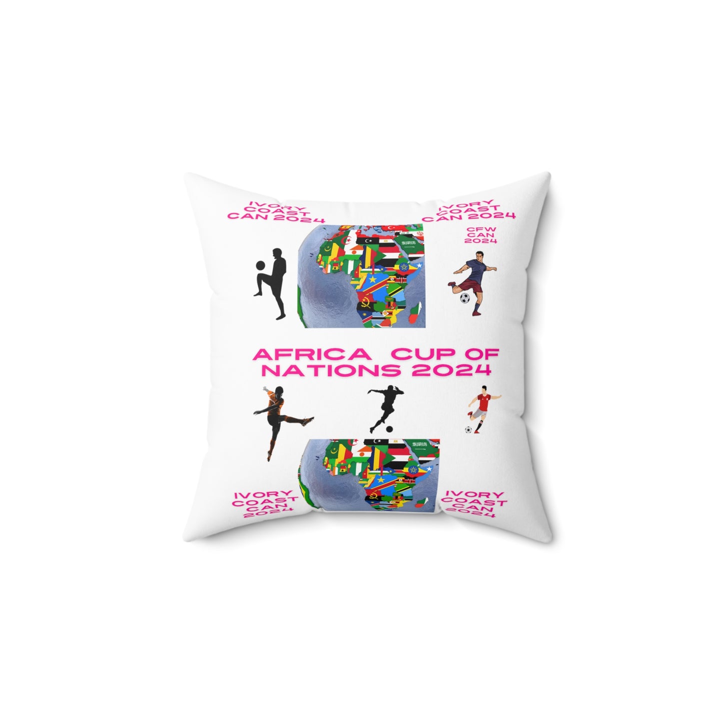 Celion Fashion World high quality sports. CAN 24 Spun Polyester Square Pillows