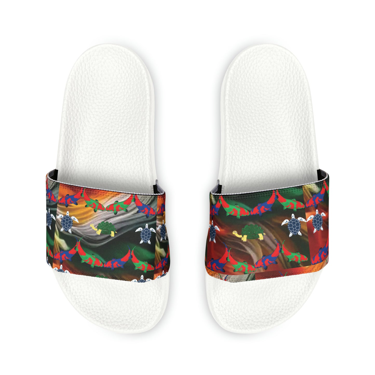Women's PU Slide Sandals by Celion Fashion World.