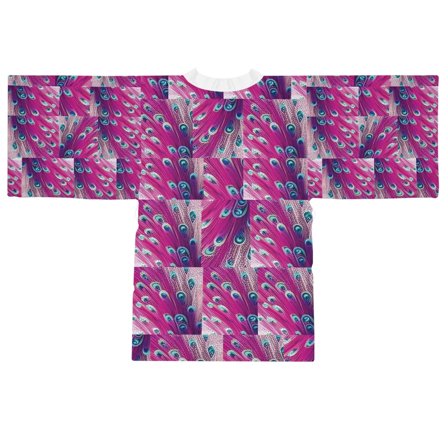 Celion Fashion World's Long Sleeve Kimono Robe (AOP).