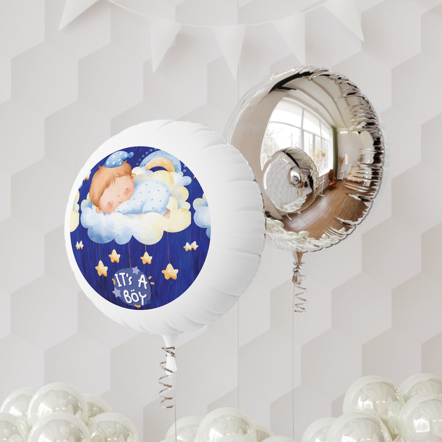 Celion Fashion World's Mylar Helium Balloons.