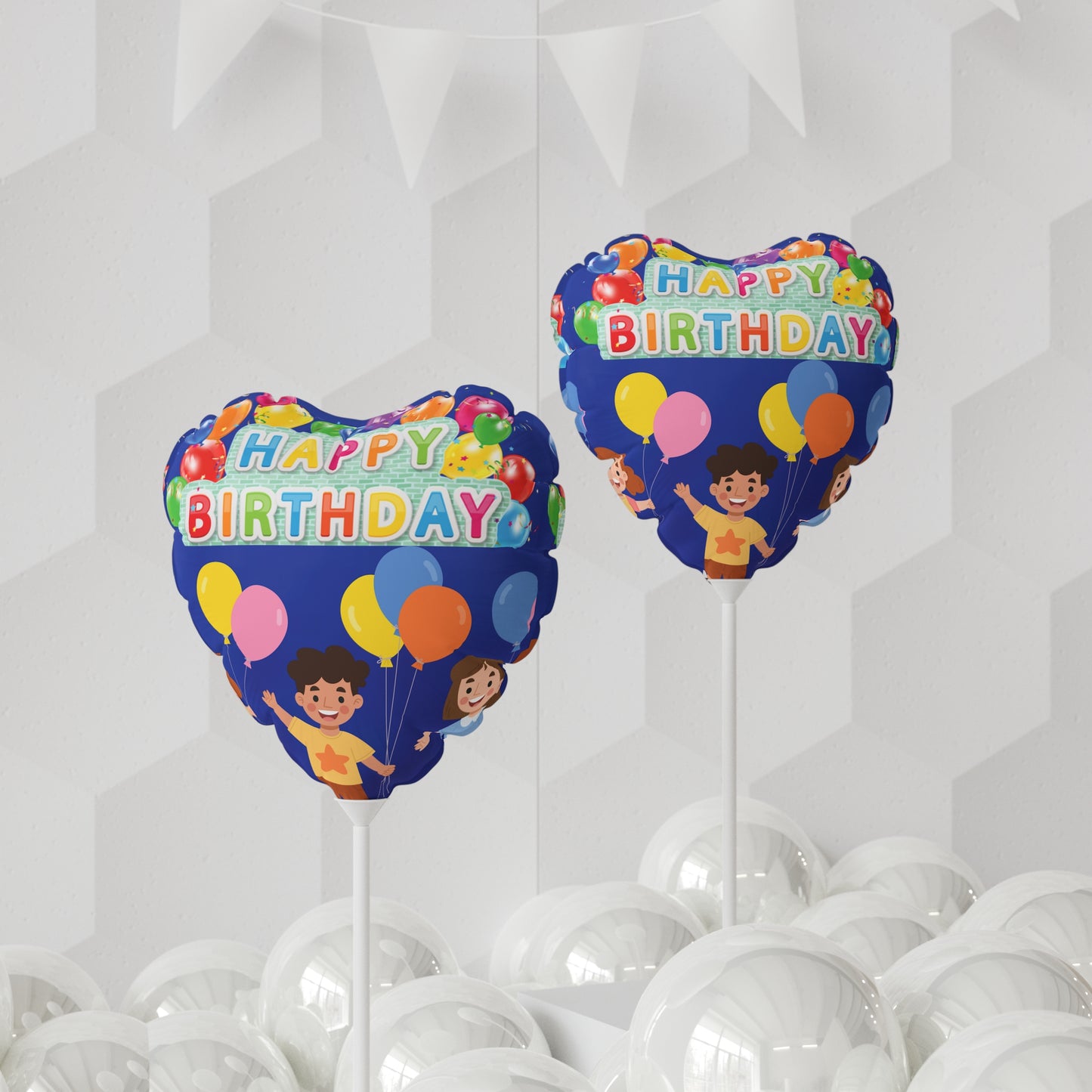 Celion Fashion World's Balloon (Round and Heart-shaped), 11".