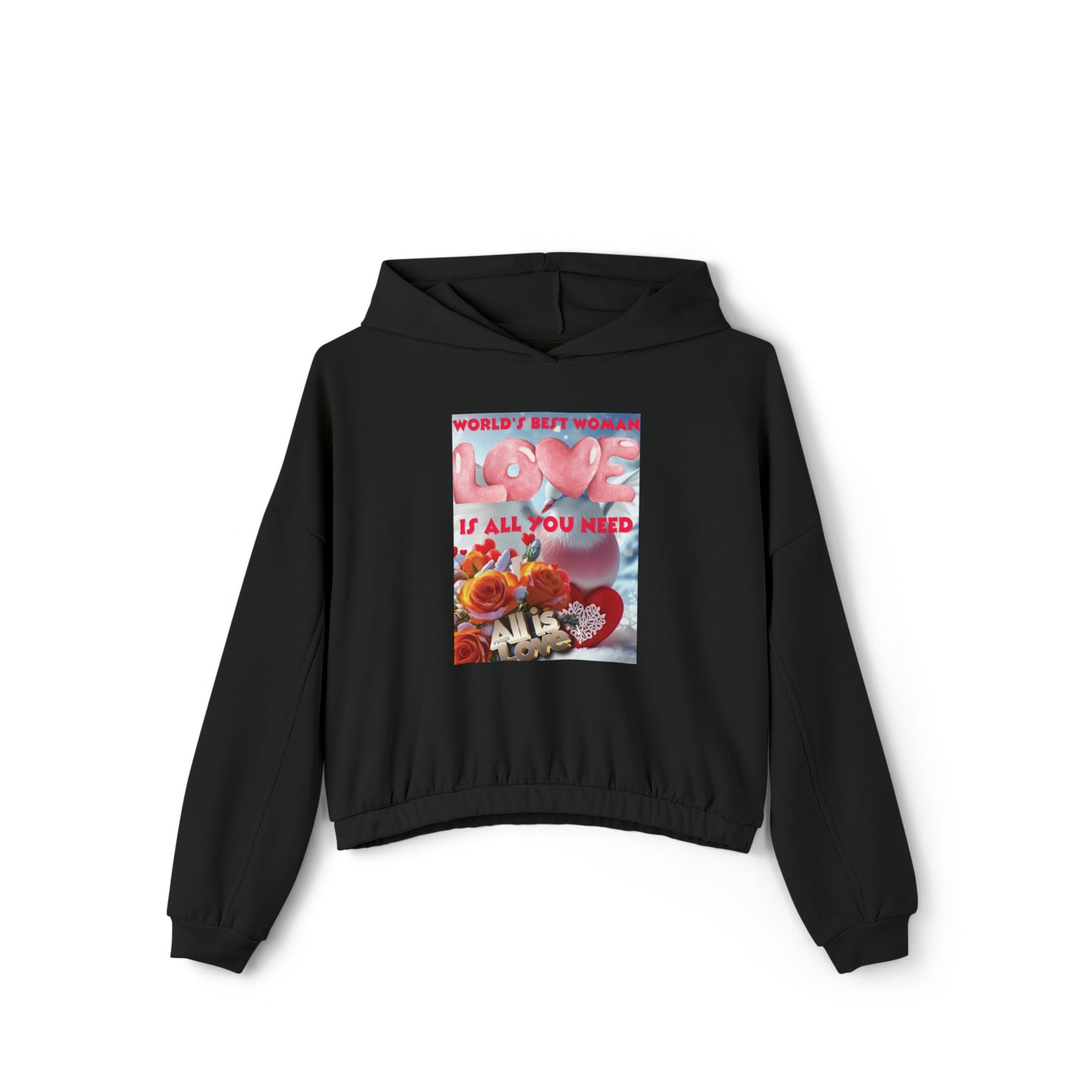 Celion Fashion World's Women's Cinched Bottom Hoodie.