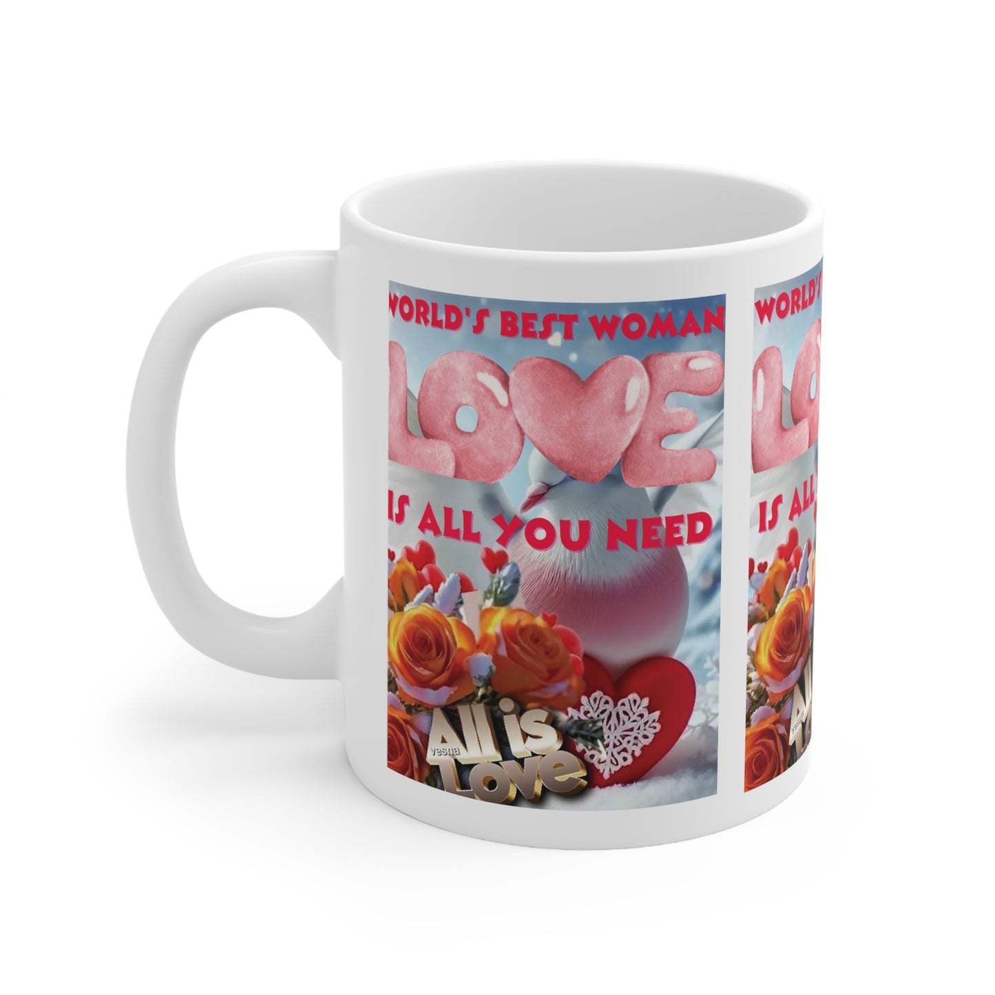 Celion Fashion World's Ceramic Mug 11oz.