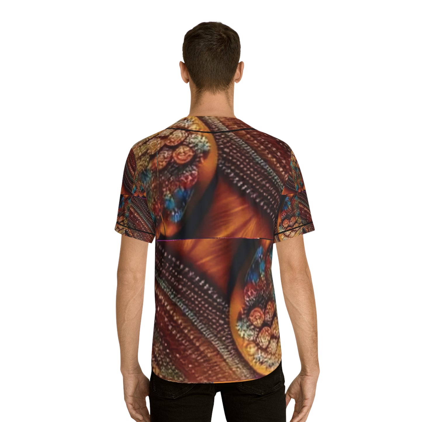 Celion Fashion World's Men's Baseball Jersey (AOP)