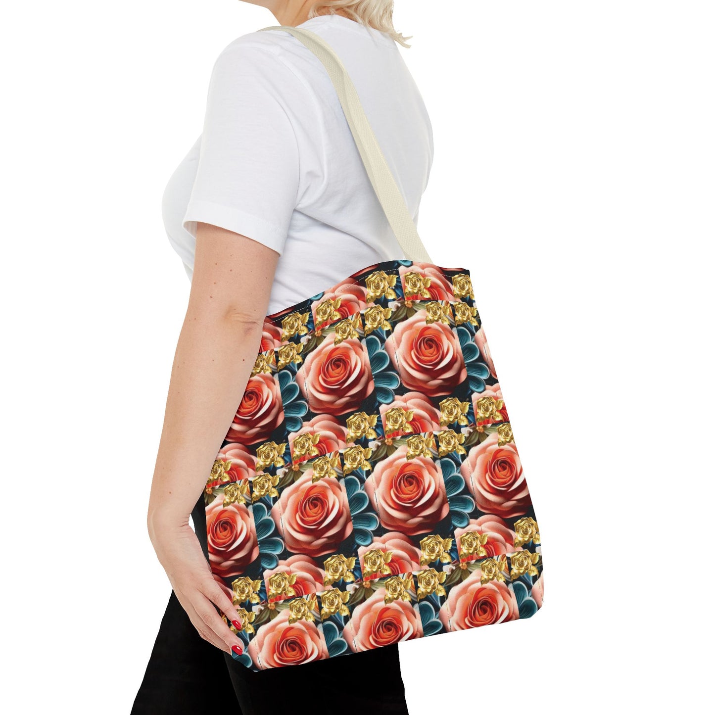 Tote Bag (AOP), Accessories, Women Clothing, Mom, Mama, Grandma, Mother's Day Gift, Easter day, for every Mother, Woman.