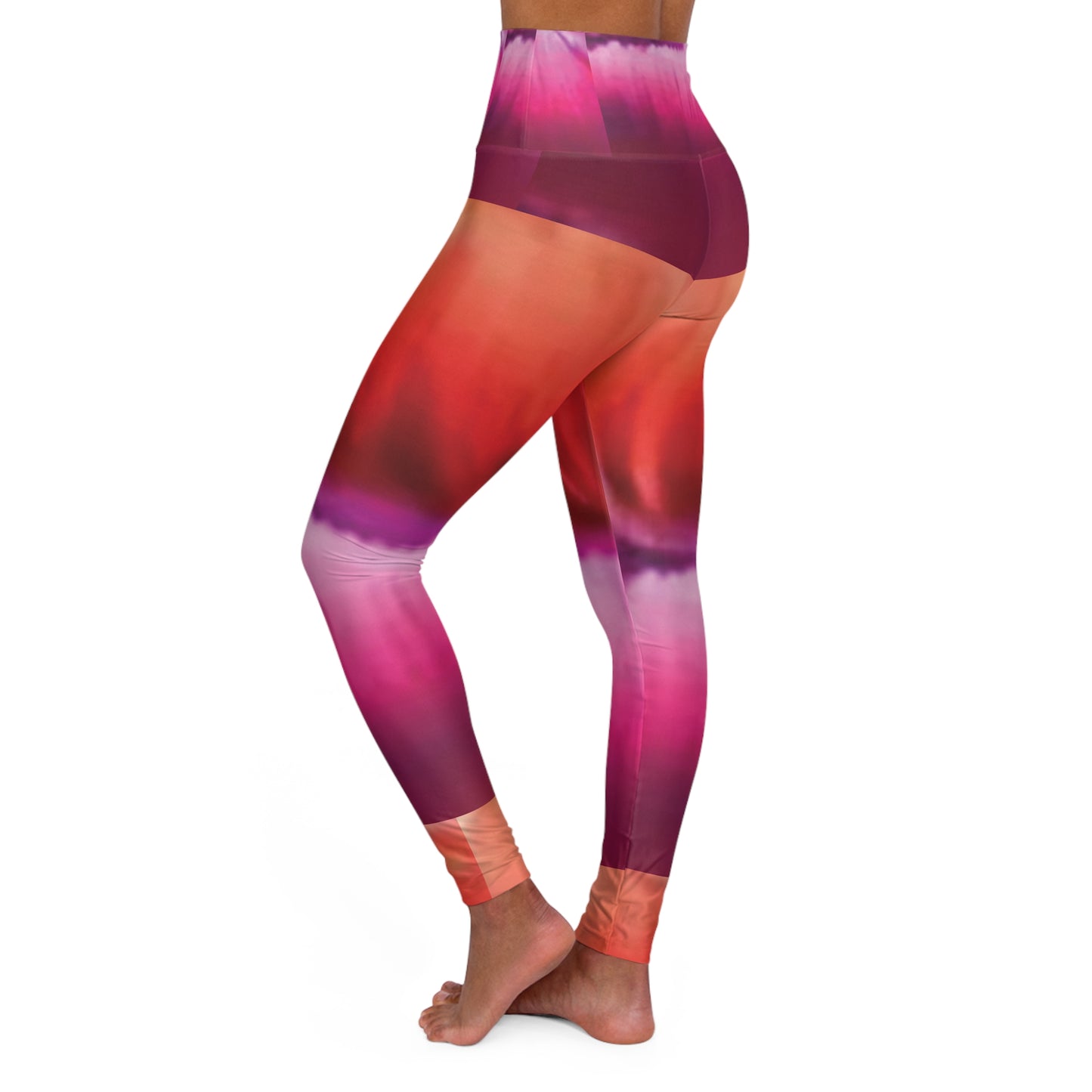 Celion Fashion World's High Waisted Yoga Leggings (AOP).
