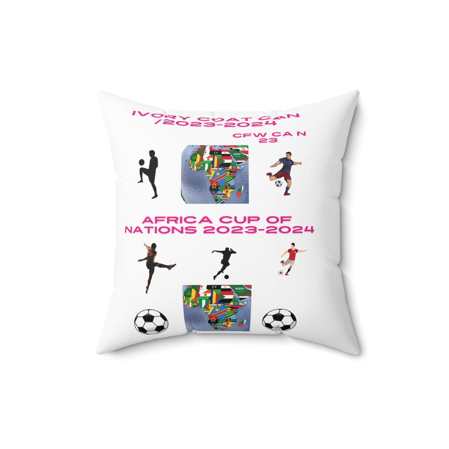 Celion Fashion World high quality sports. CAN 2023-2024, Spun Polyester Square Pillows.