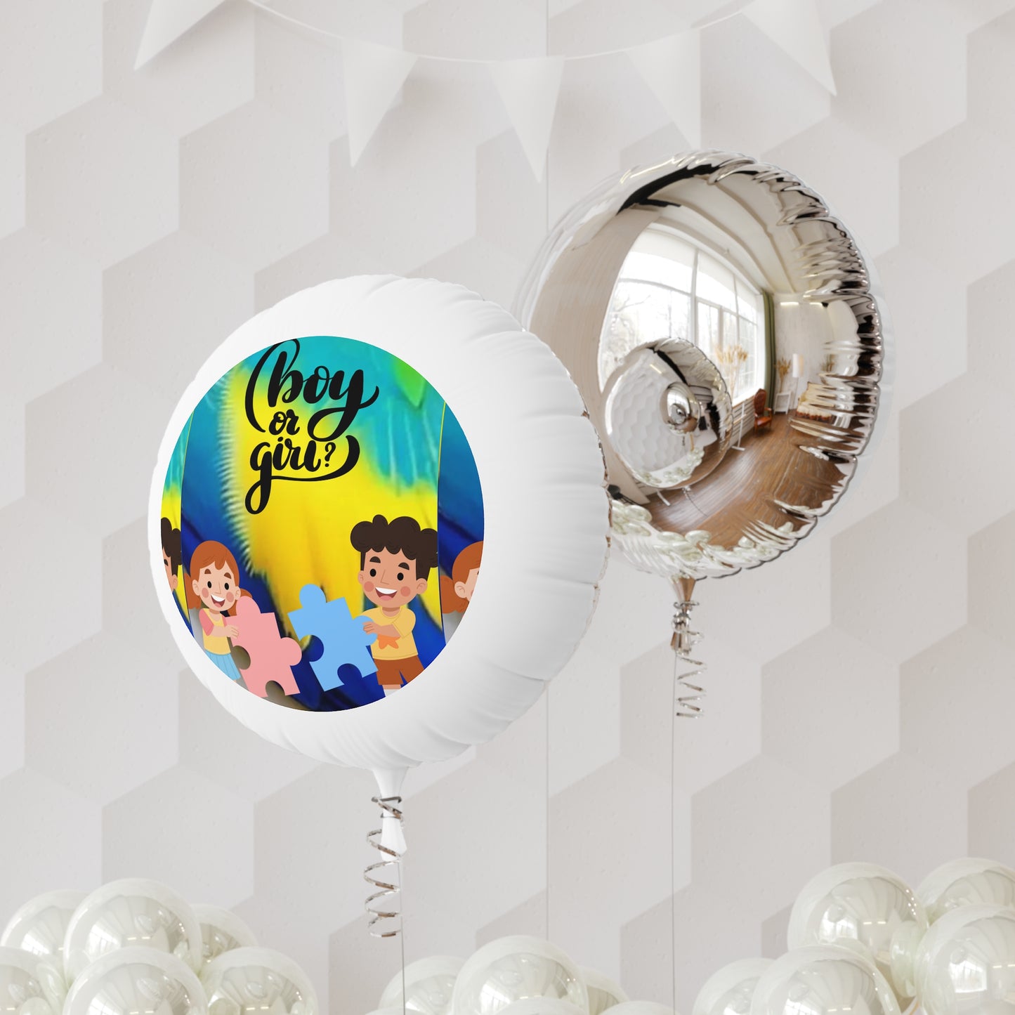 Celion Fashion World's Mylar Helium Balloons.