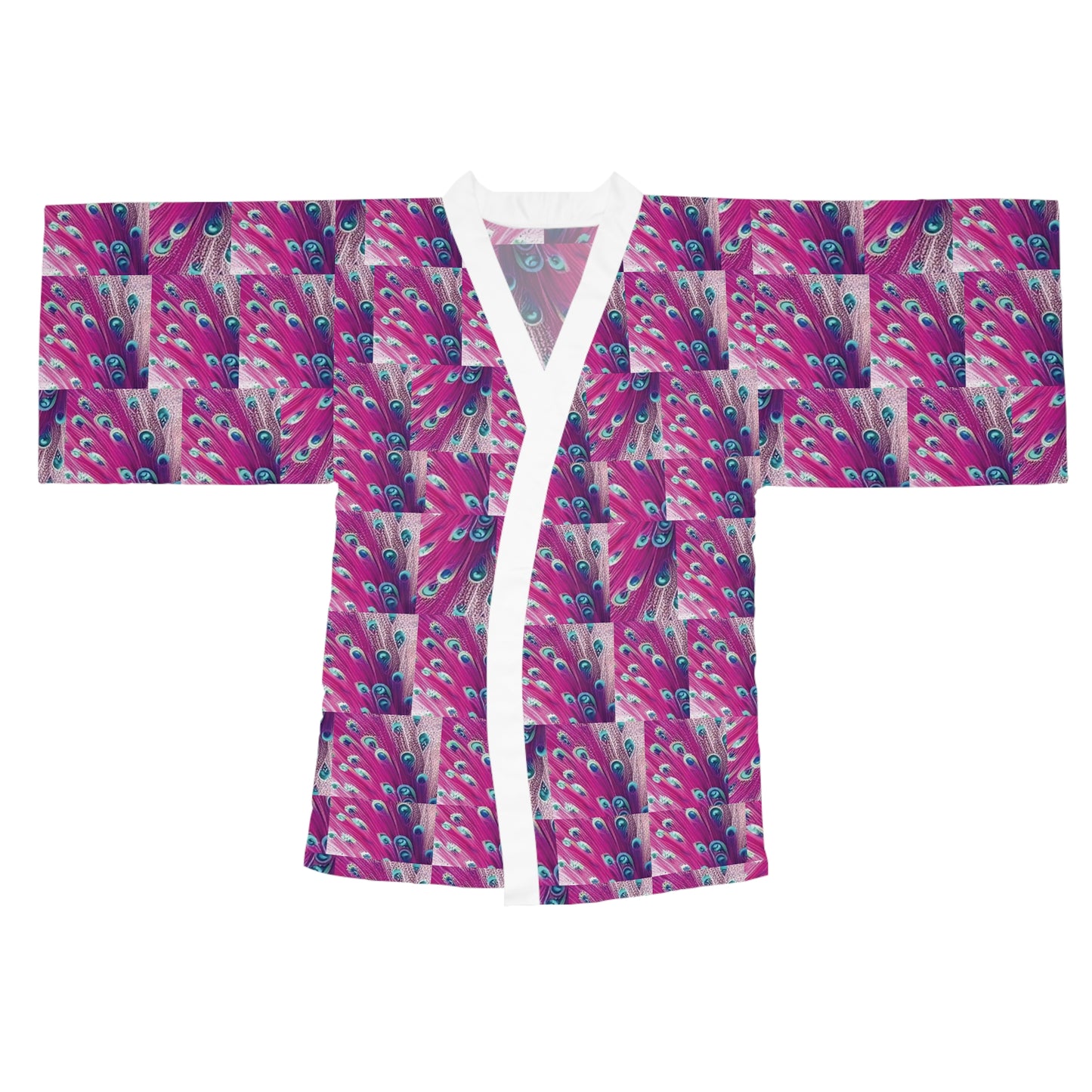 Celion Fashion World's Long Sleeve Kimono Robe (AOP).