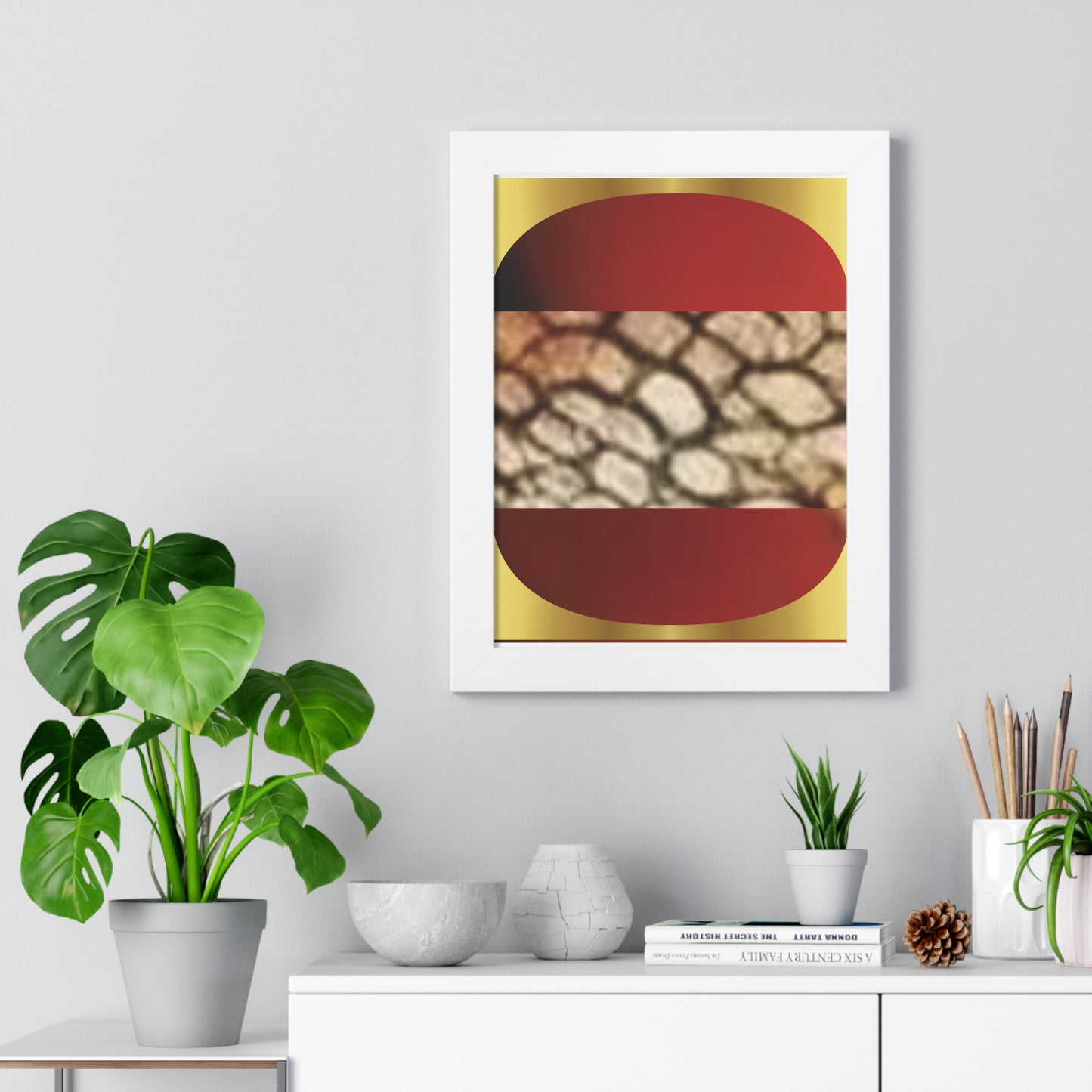 Celion Fashion World's Framed Vertical Poster.