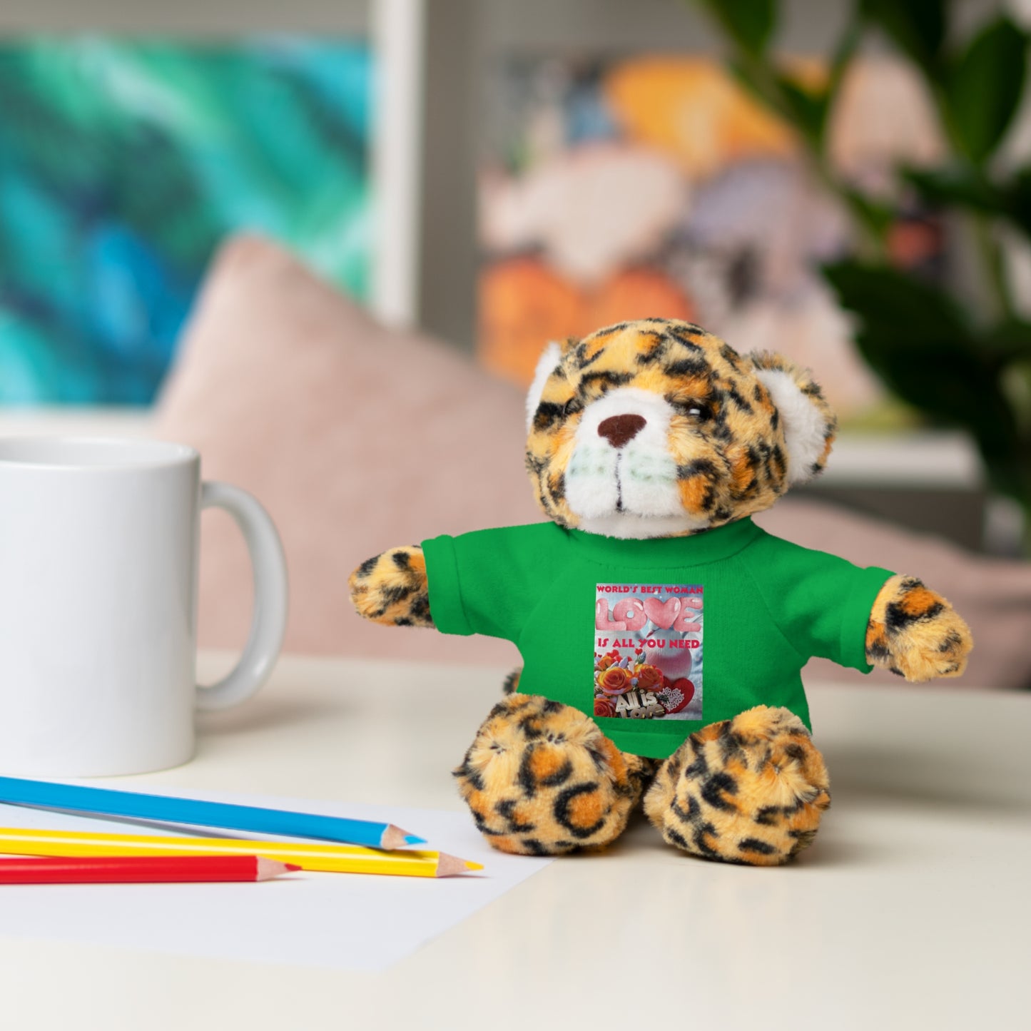 Celion Fashion World's Stuffed Animals with Tee.