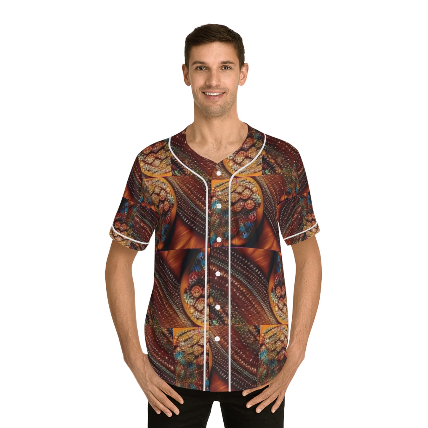 Celion Fashion World's Men's Baseball Jersey (AOP)