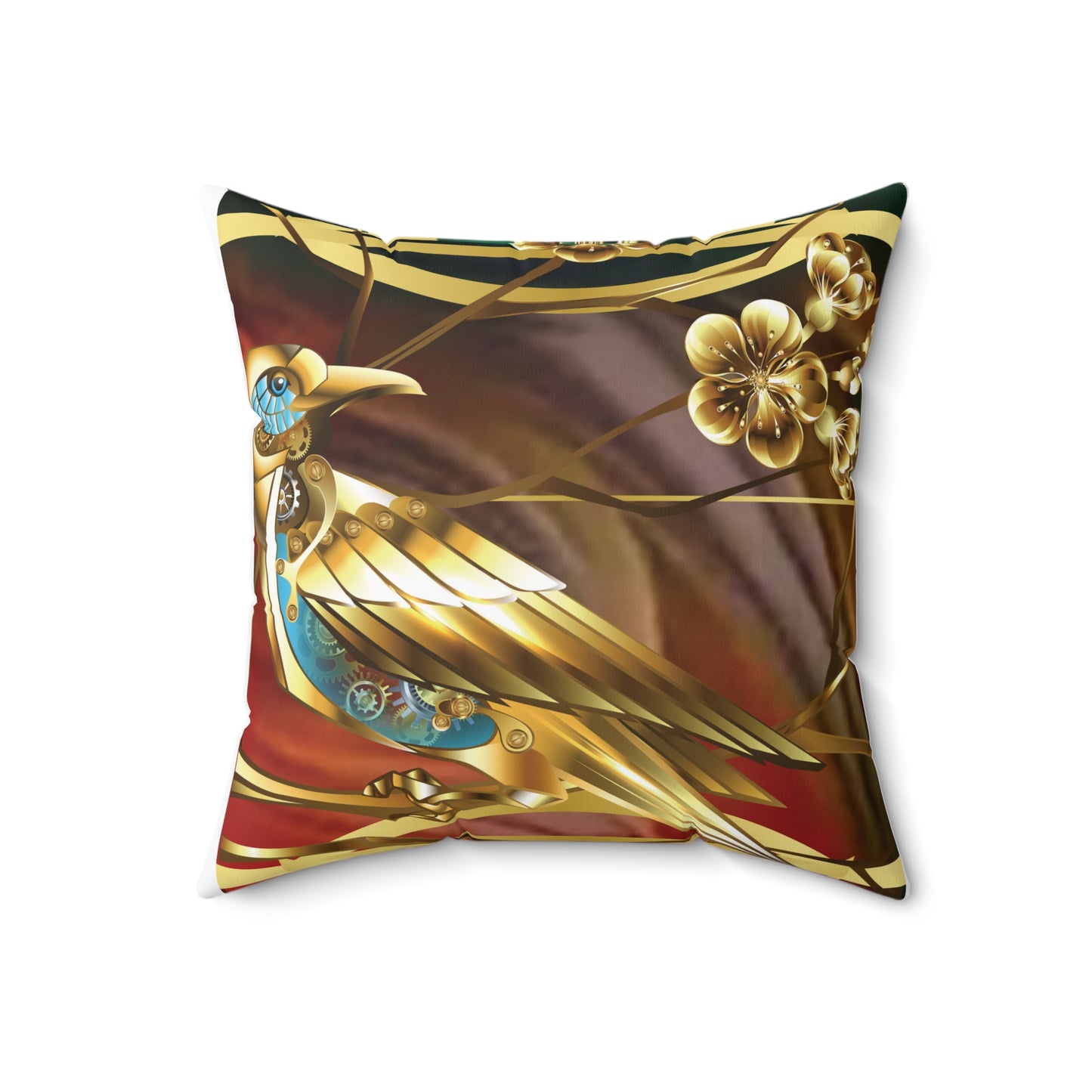Celion Fashion World's Spun Polyester Square Pillow.