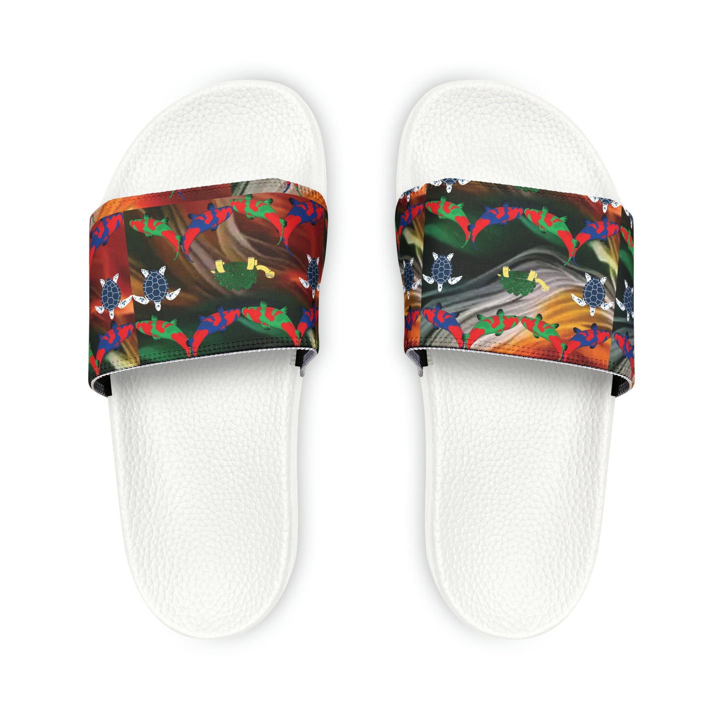 Women's PU Slide Sandals by Celion Fashion World.