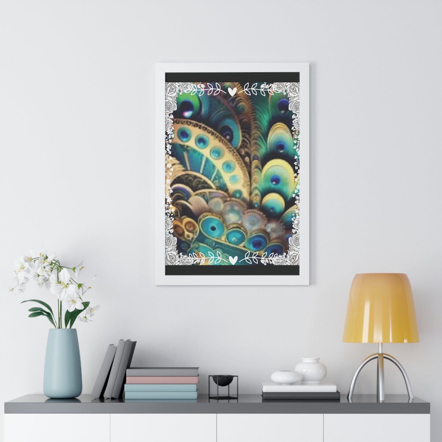 Celion Fashion World's Framed Vertical Poster.