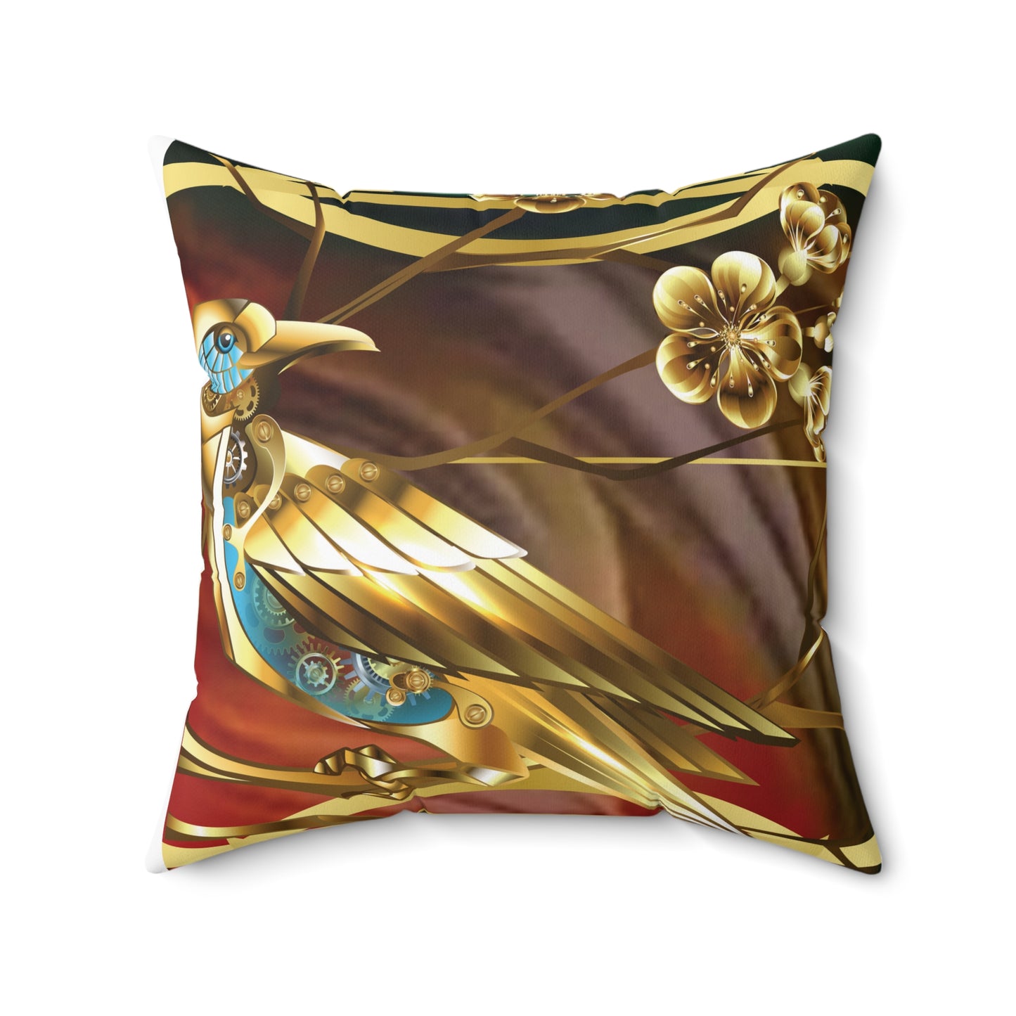 Celion Fashion World's Spun Polyester Square Pillow.