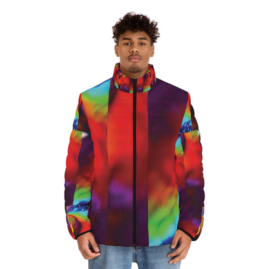 Celion Fashion World's Men's Puffer Jacket (AOP).