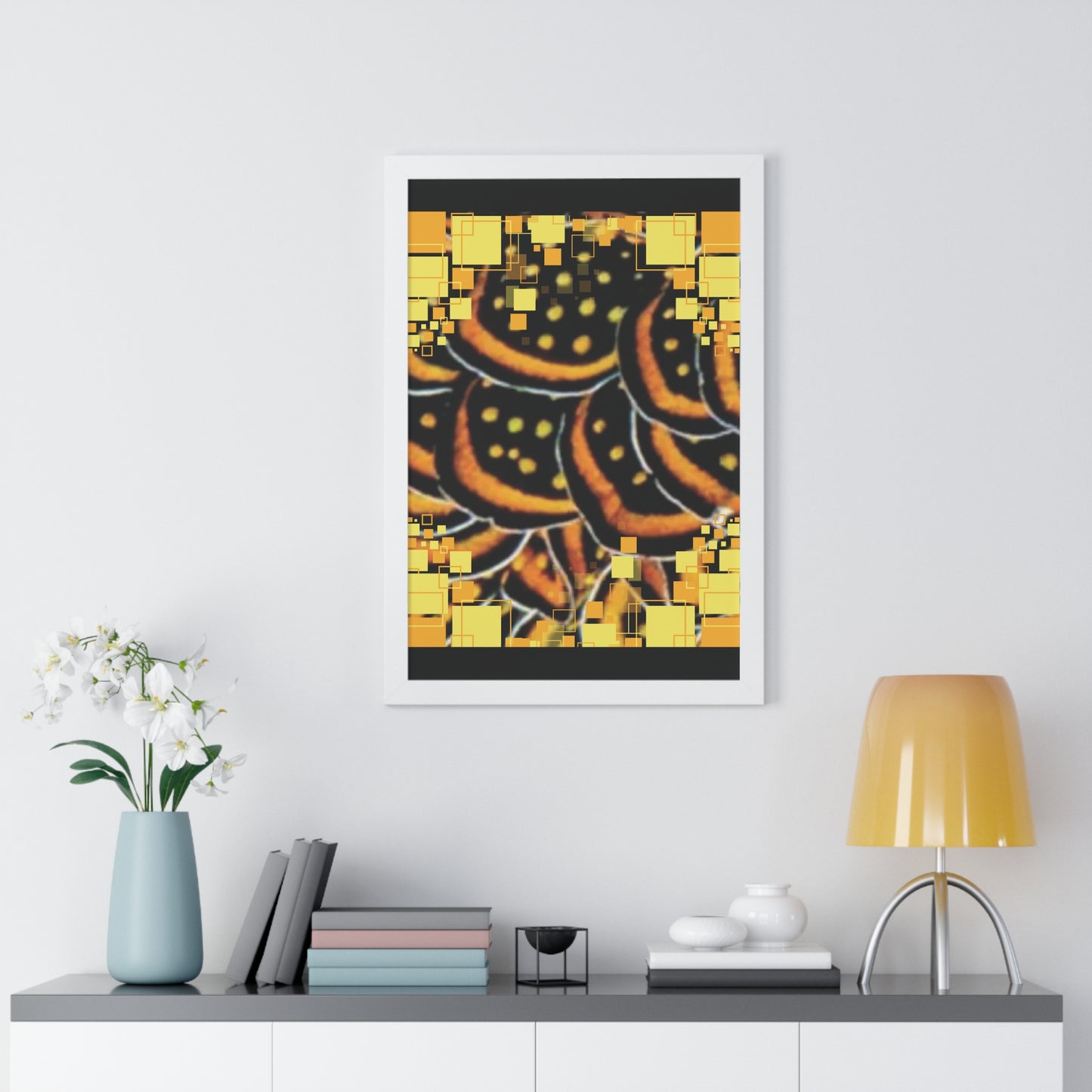 Celion Fashion World's Framed Vertical Poster.