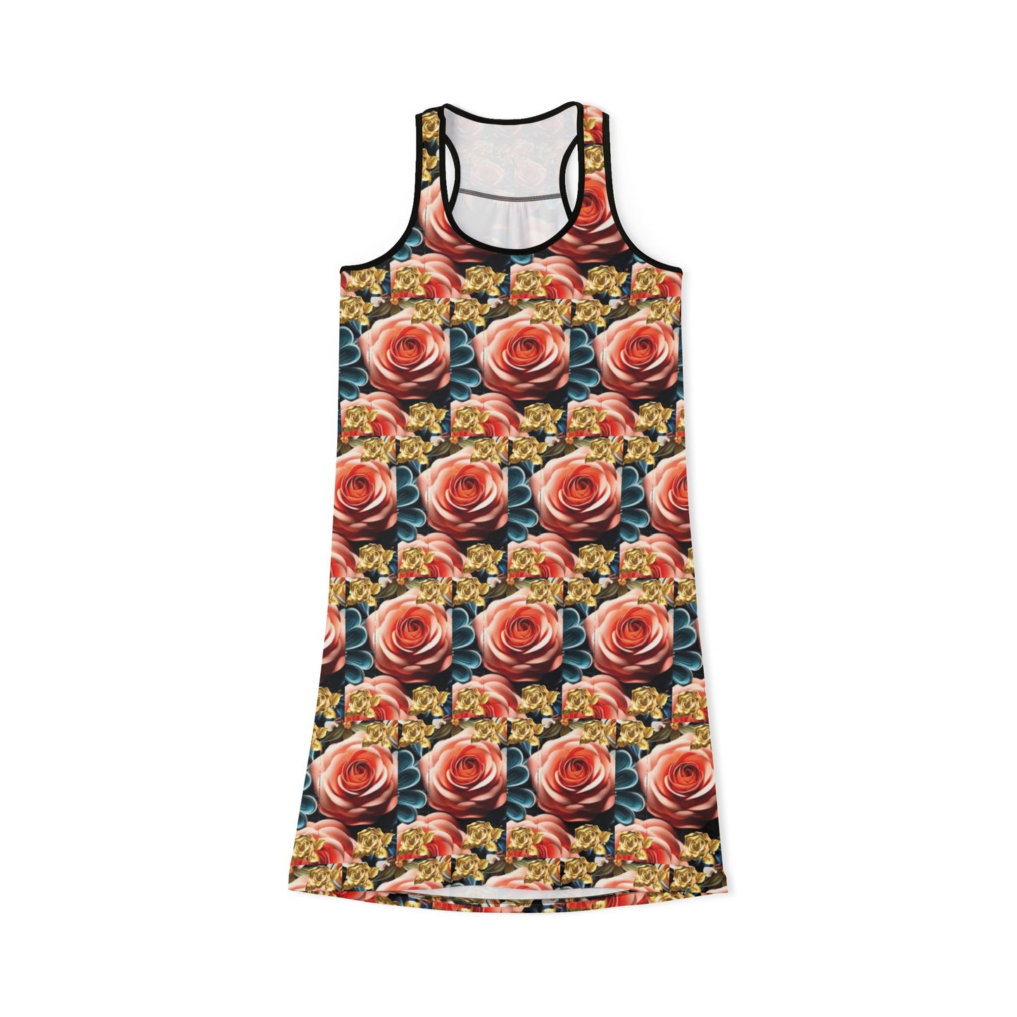 Women's Racerback Dress (AOP), Custom, Mother Day, Personalized, Love You Mama, Mother's Day Gifts, for every Woman, Mother, Grandma.