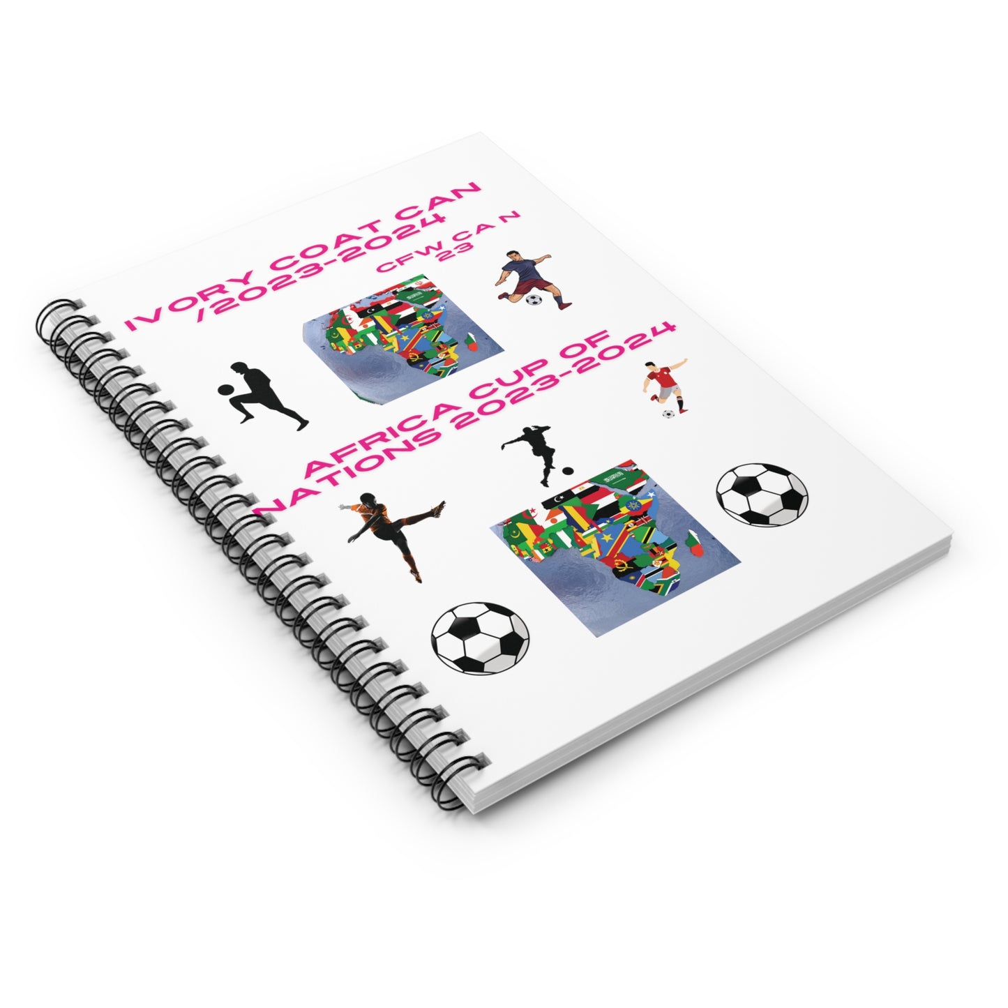 Celion Fashion World Sports, CAN 2023-2024, Spiral Notebook - Ruled Line
